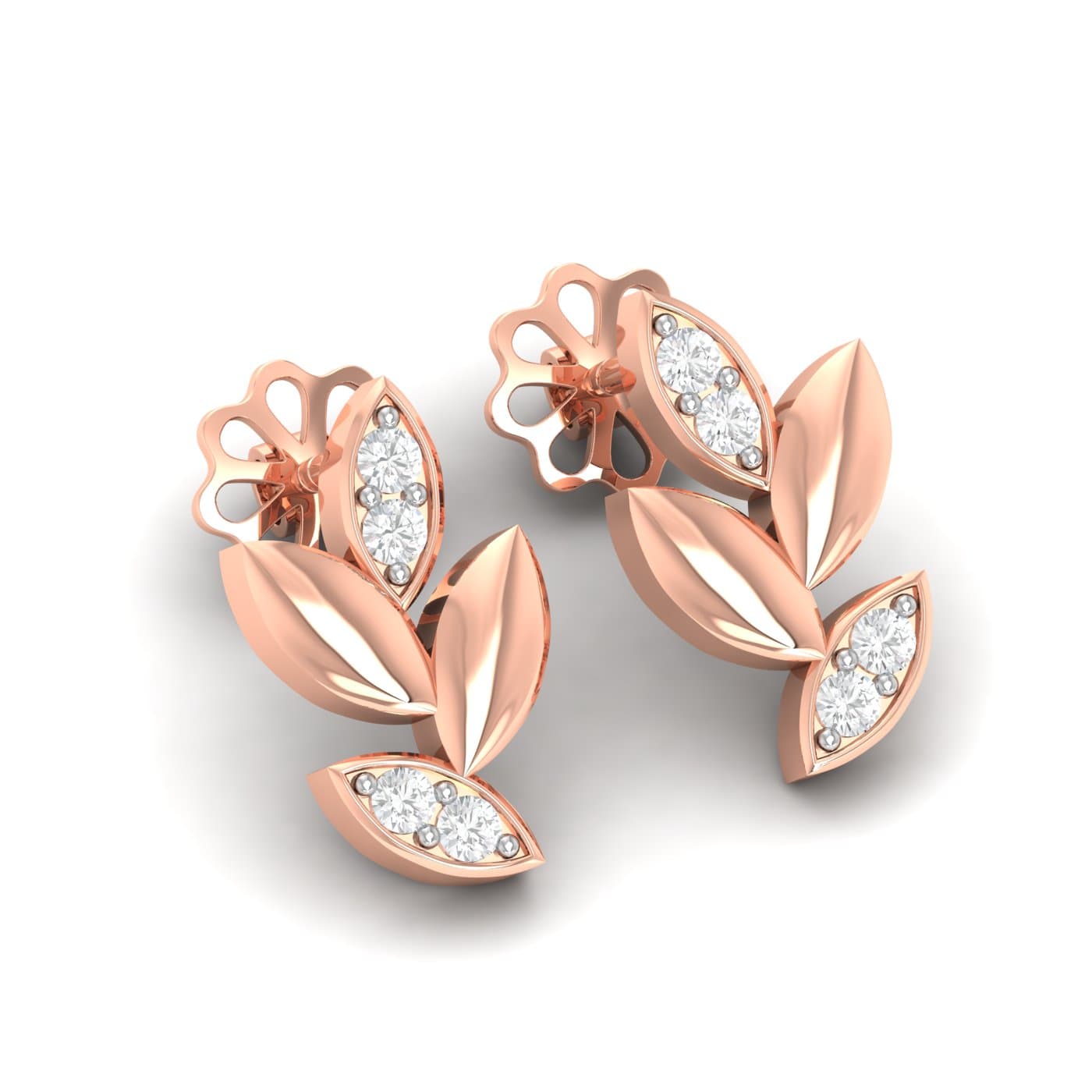 Live Life Diamond Earrings