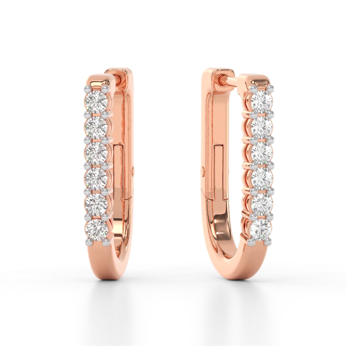 Hoop Dreamy Diamond Earrings