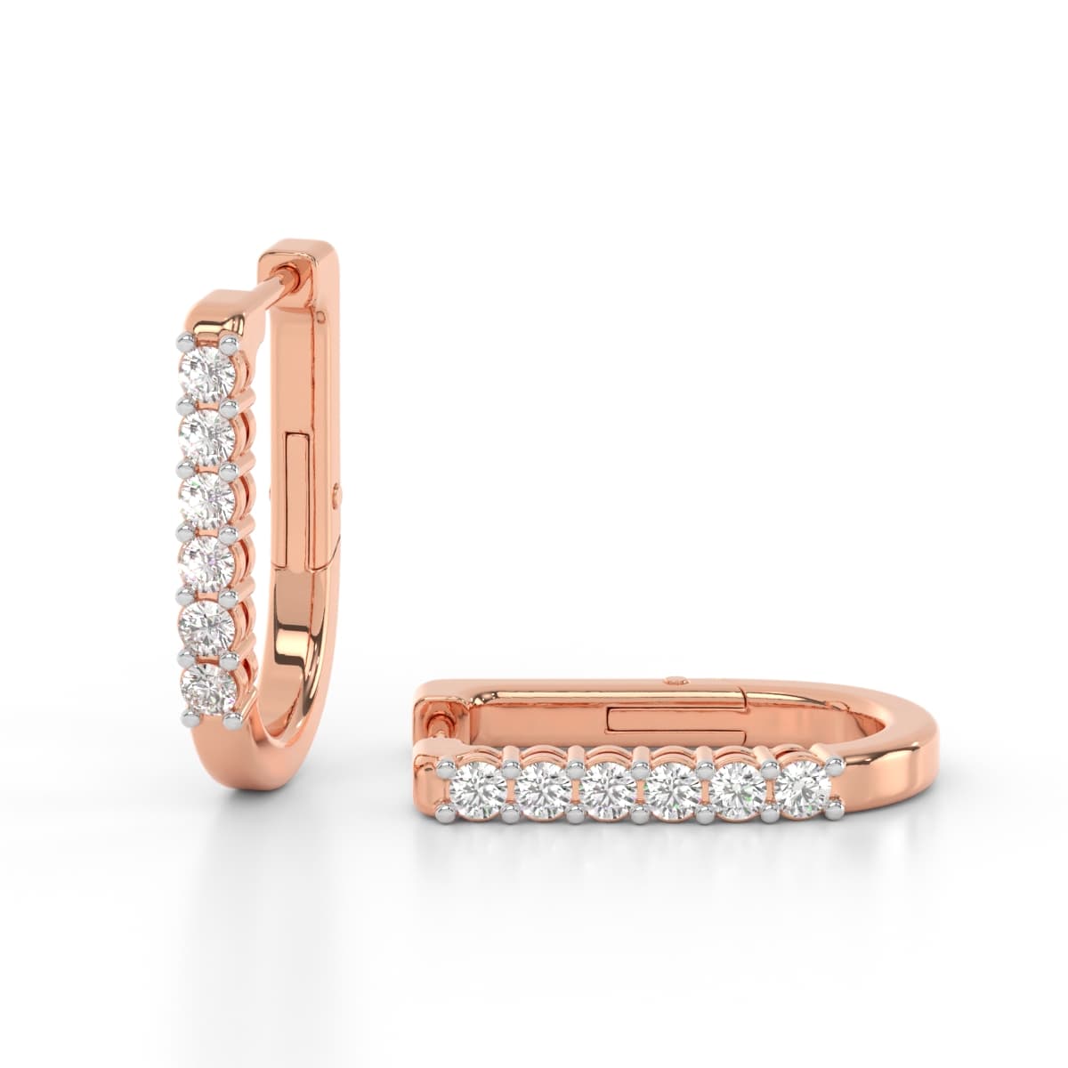 Hoop Dreamy Diamond Earrings