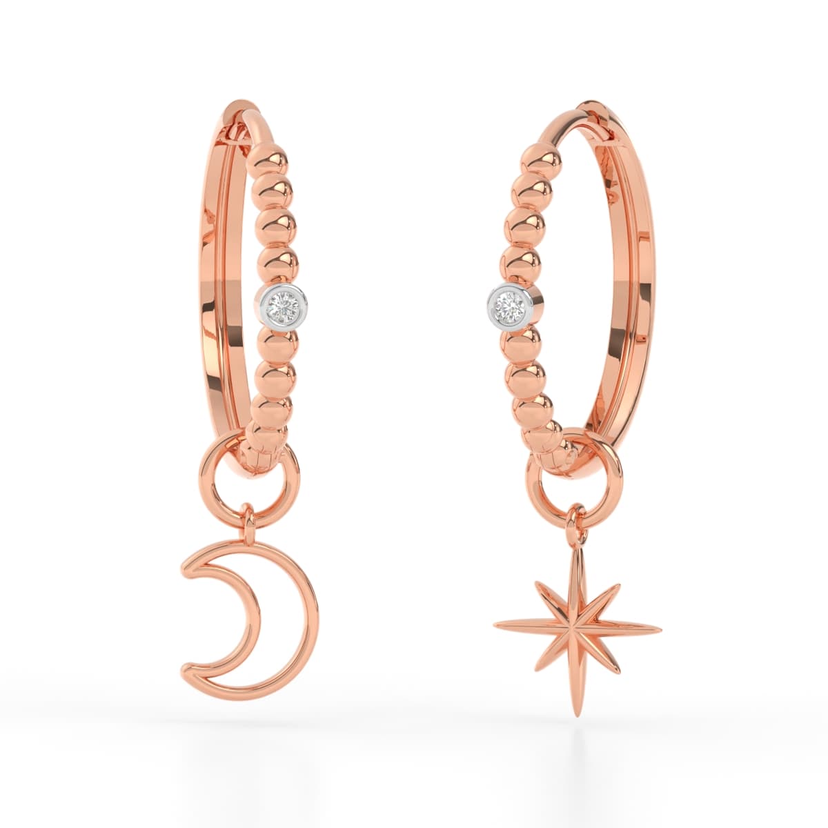 Luna Star Blissful Diamond Earring