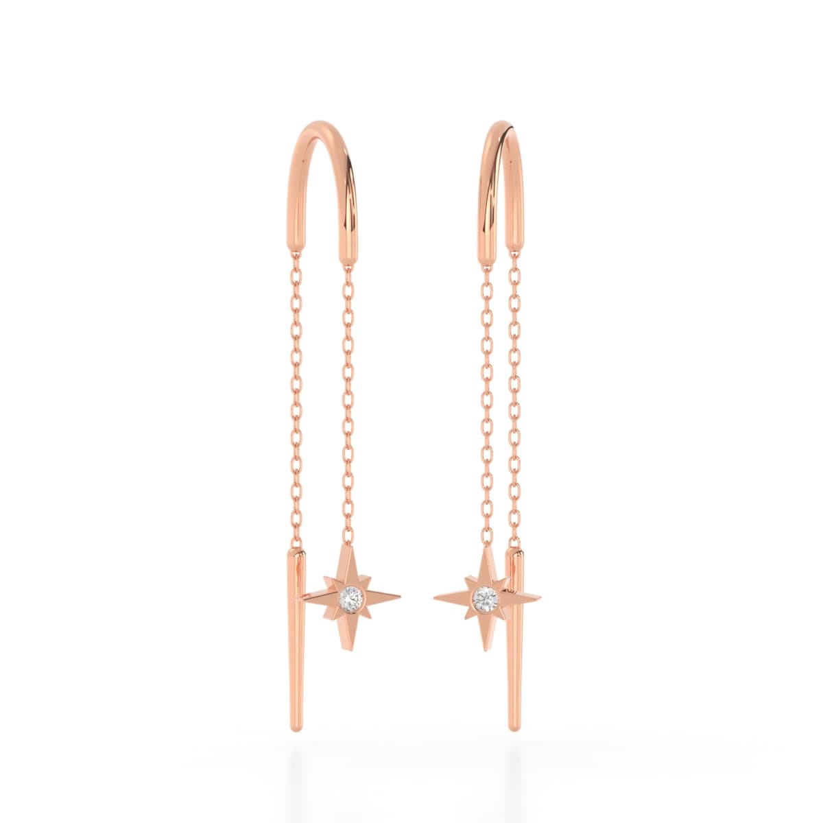 Sparkle Diamond Sui Dhaga Earrings