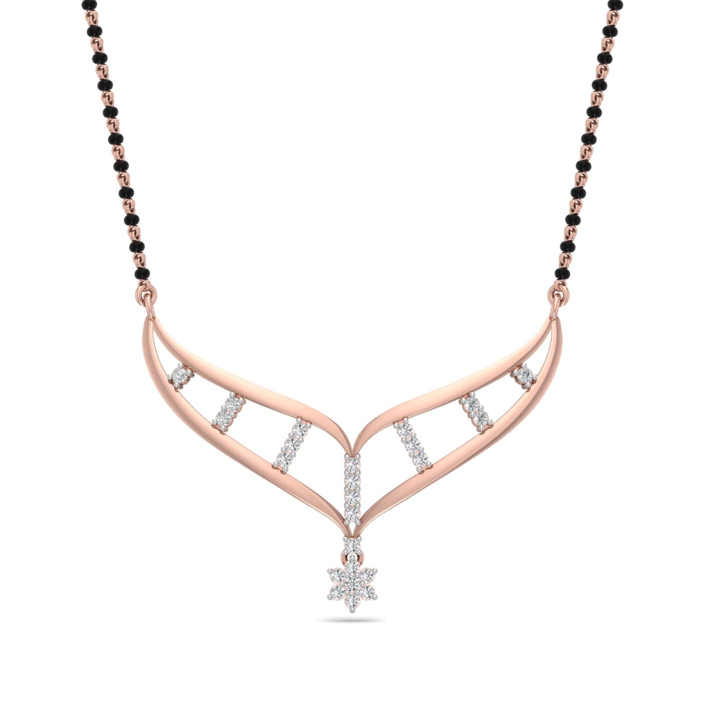 Chandni Diamond Short Mangalsutra