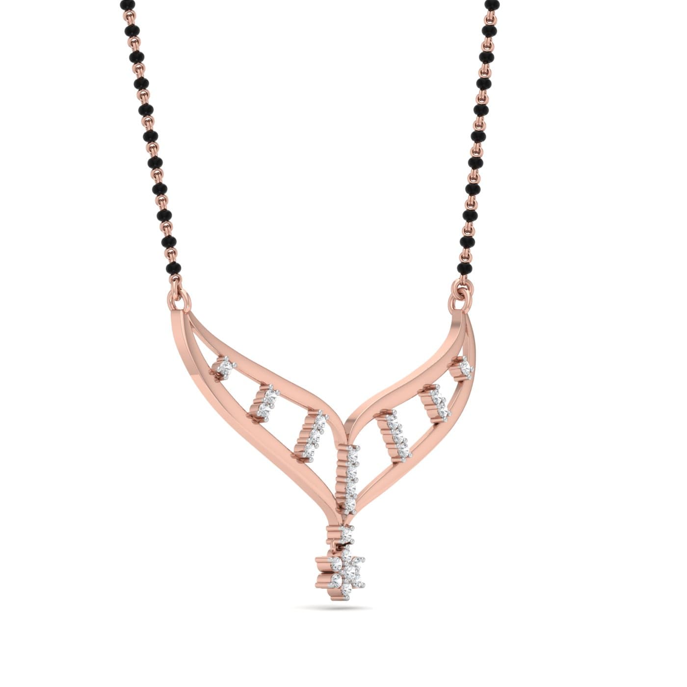 Chandni Diamond Short Mangalsutra