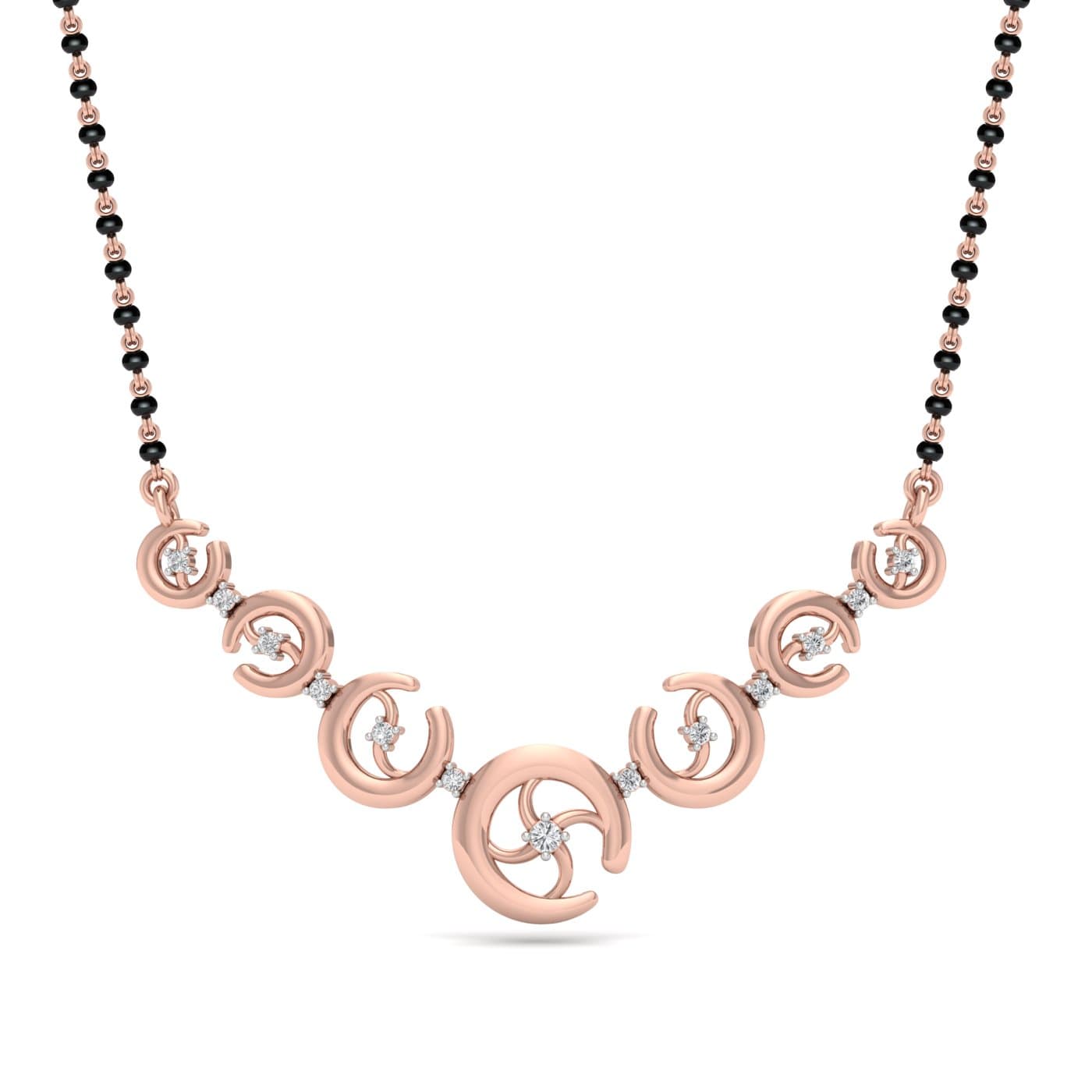 Falguni Daily Wear Diamond Mangalsutra