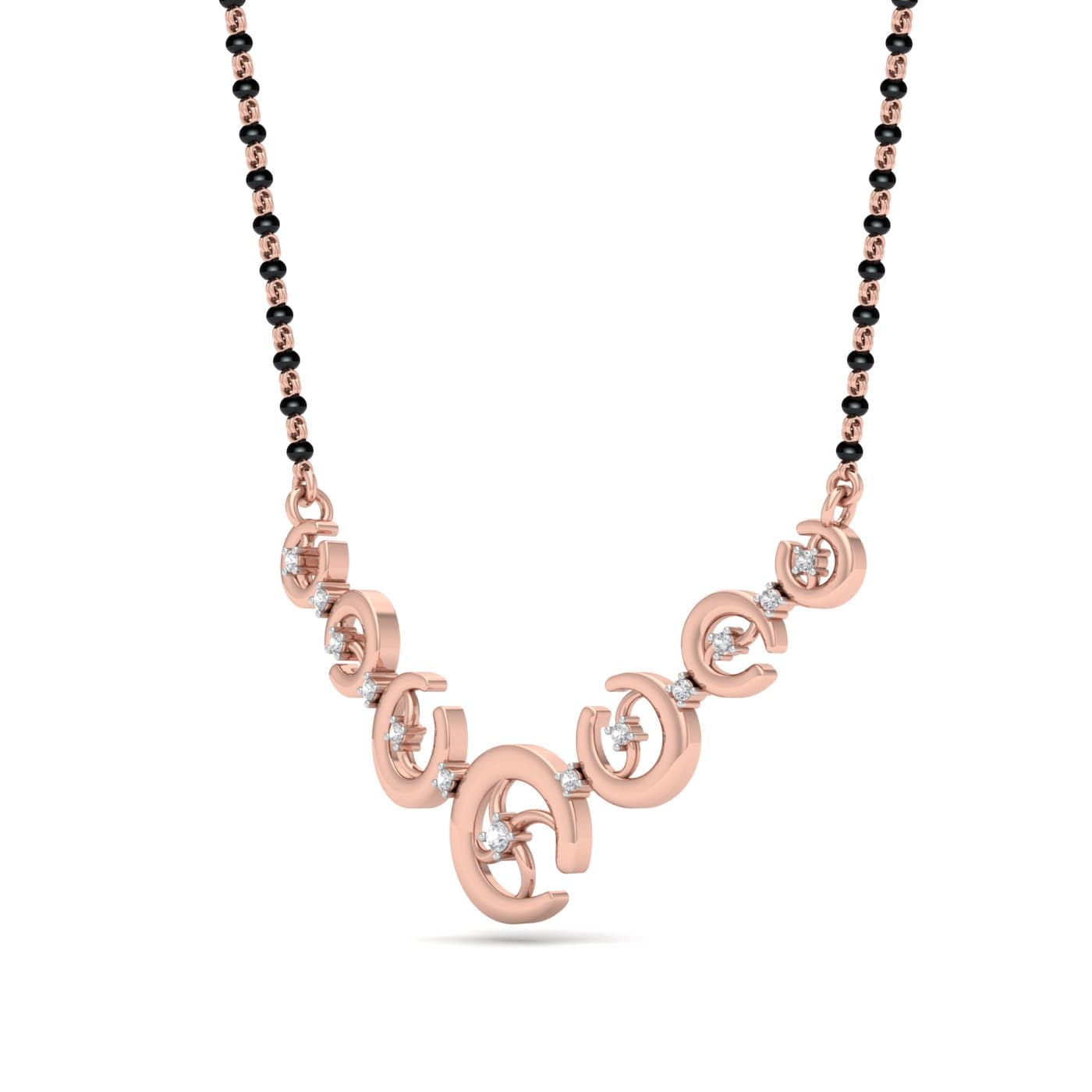 Falguni Daily Wear Diamond Mangalsutra