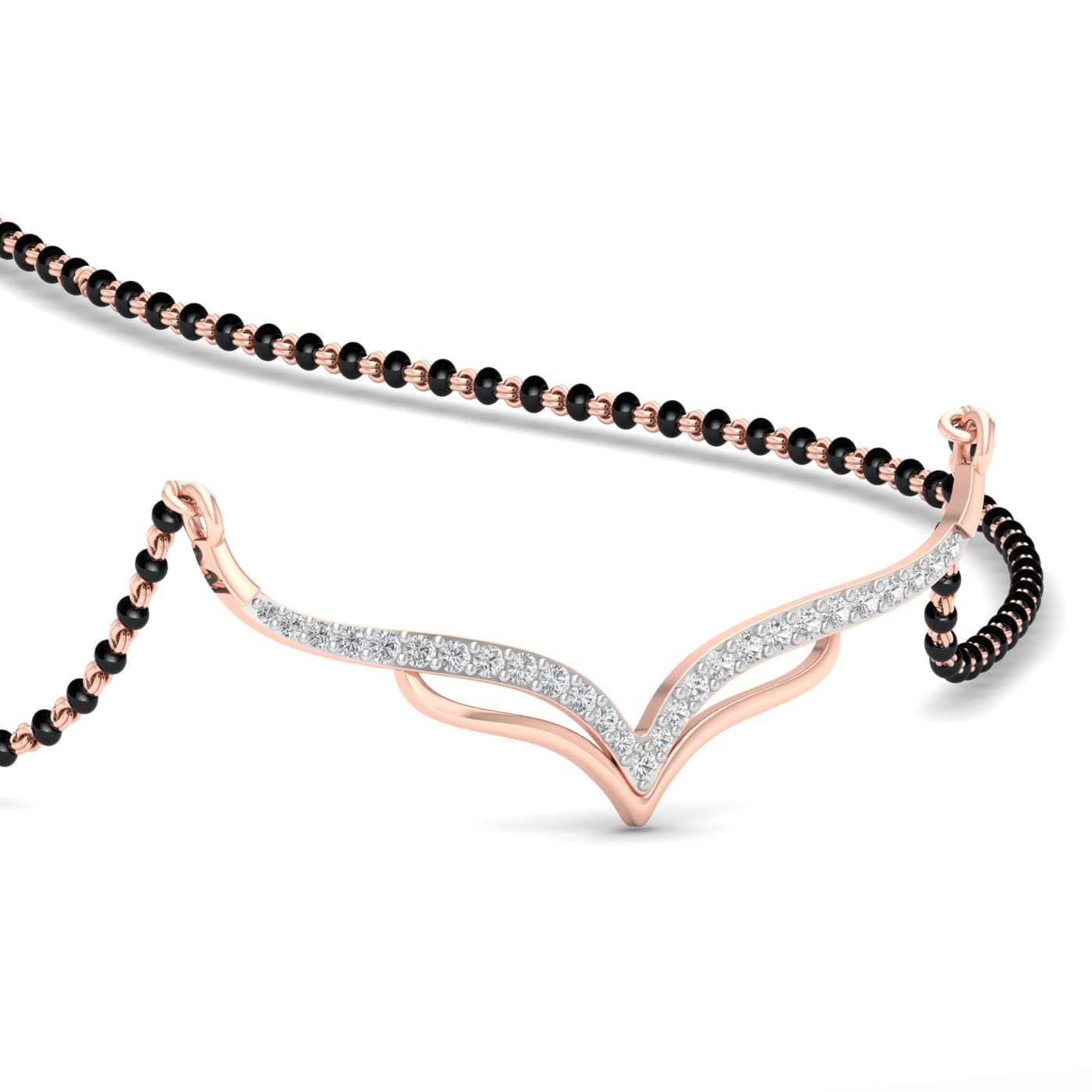 Urmi Diamond Mangalsutra For Office
