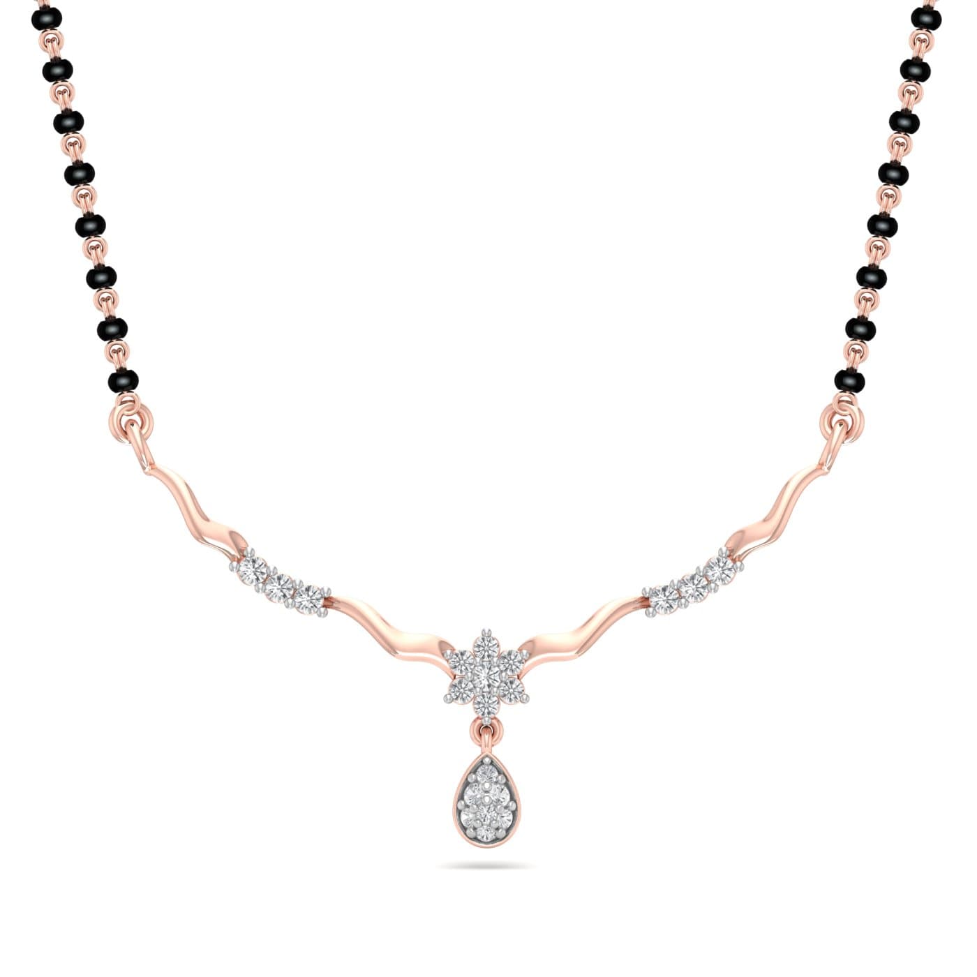 Lekha Office Wear Diamond Mangalsutra