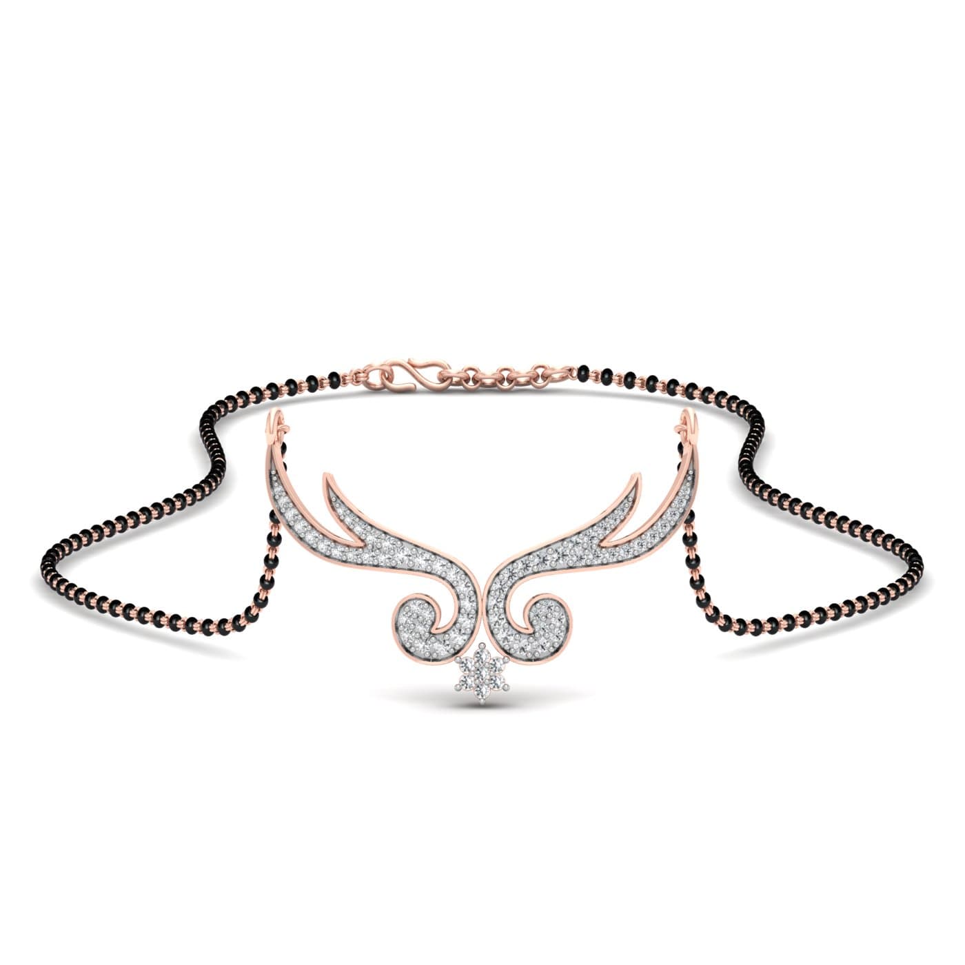 Nikita Cluster Diamond Mangalsutra