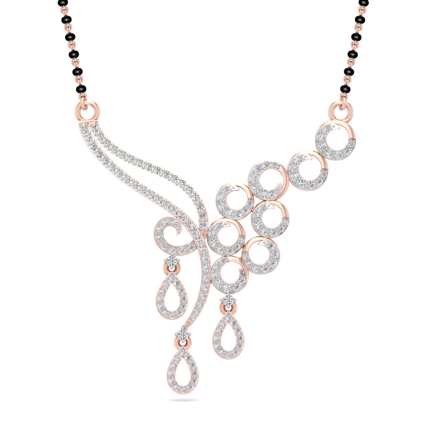 Contemporary Design Diamond Mangalsutra