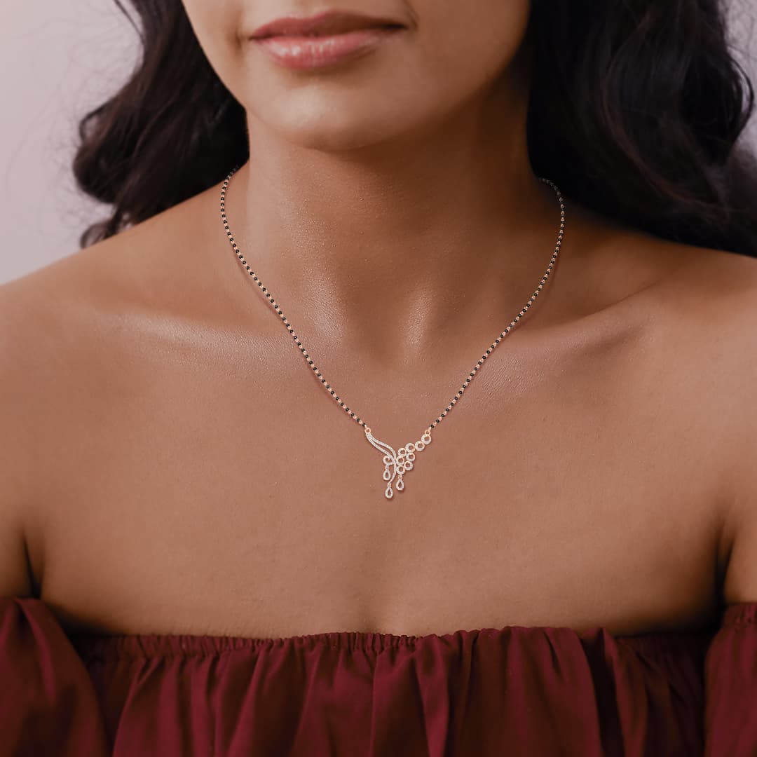 Contemporary Design Diamond Mangalsutra