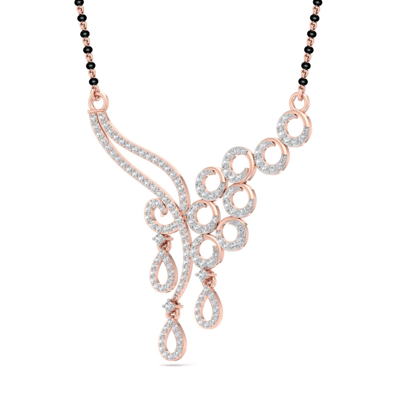 Contemporary Design Diamond Mangalsutra