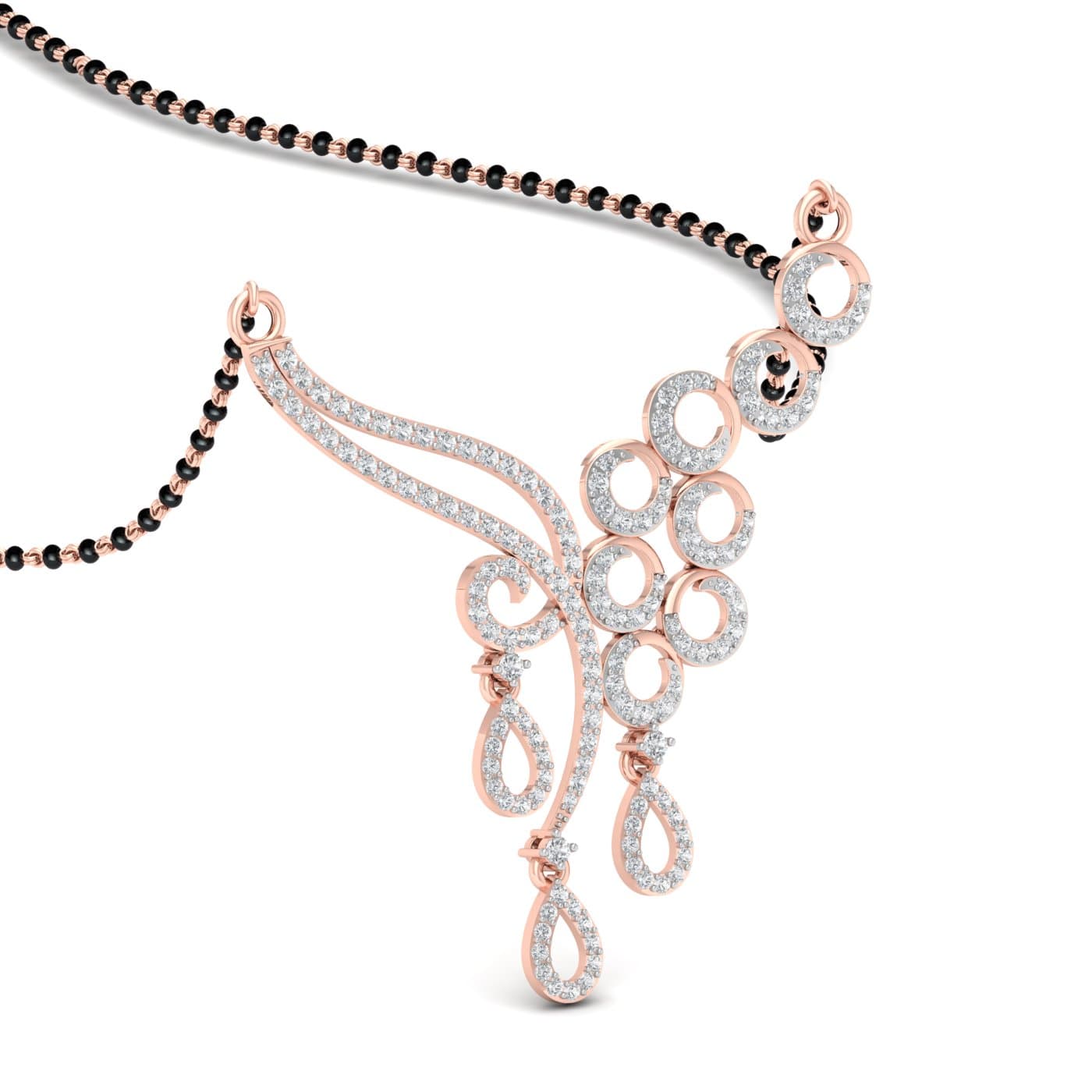 Contemporary Design Diamond Mangalsutra