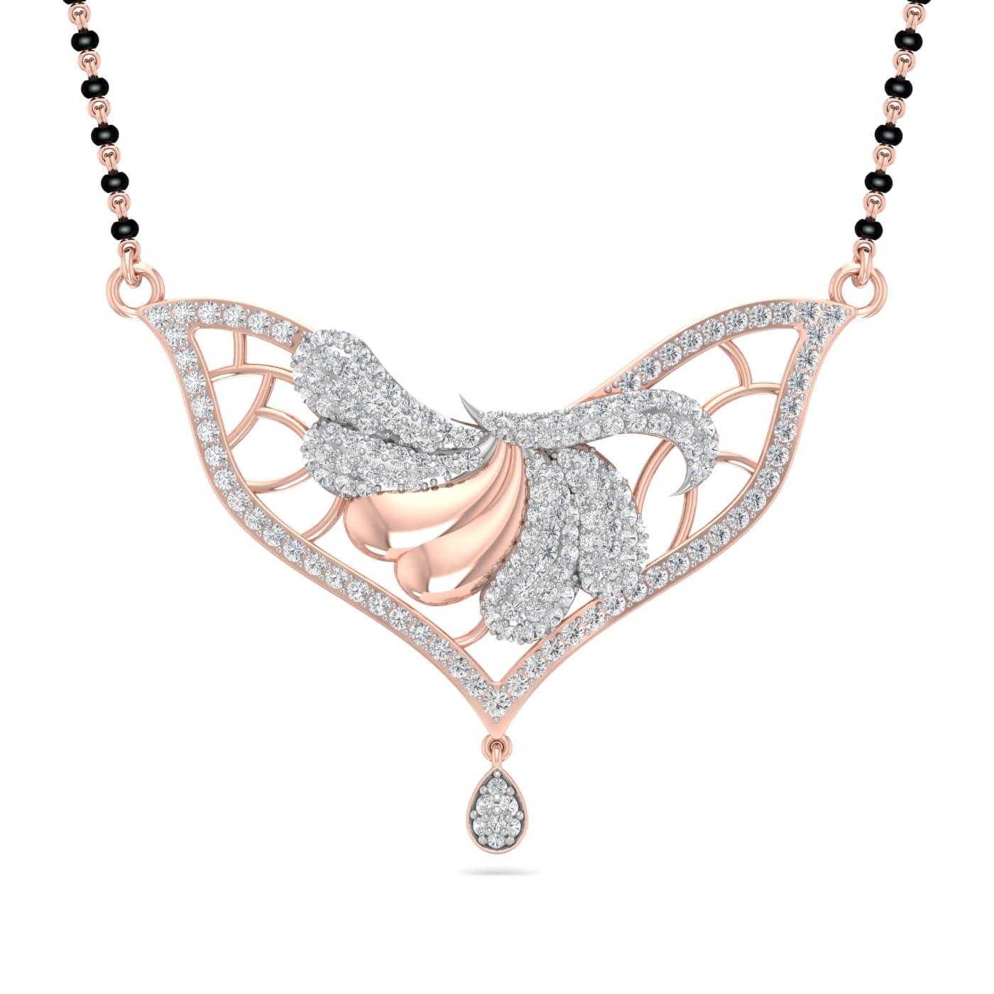 Jasmine Stylish Diamond Mangalsutra