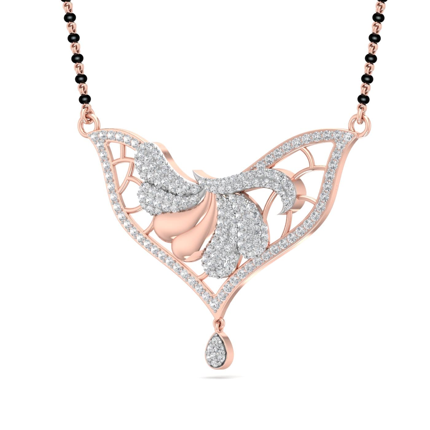 Jasmine Stylish Diamond Mangalsutra