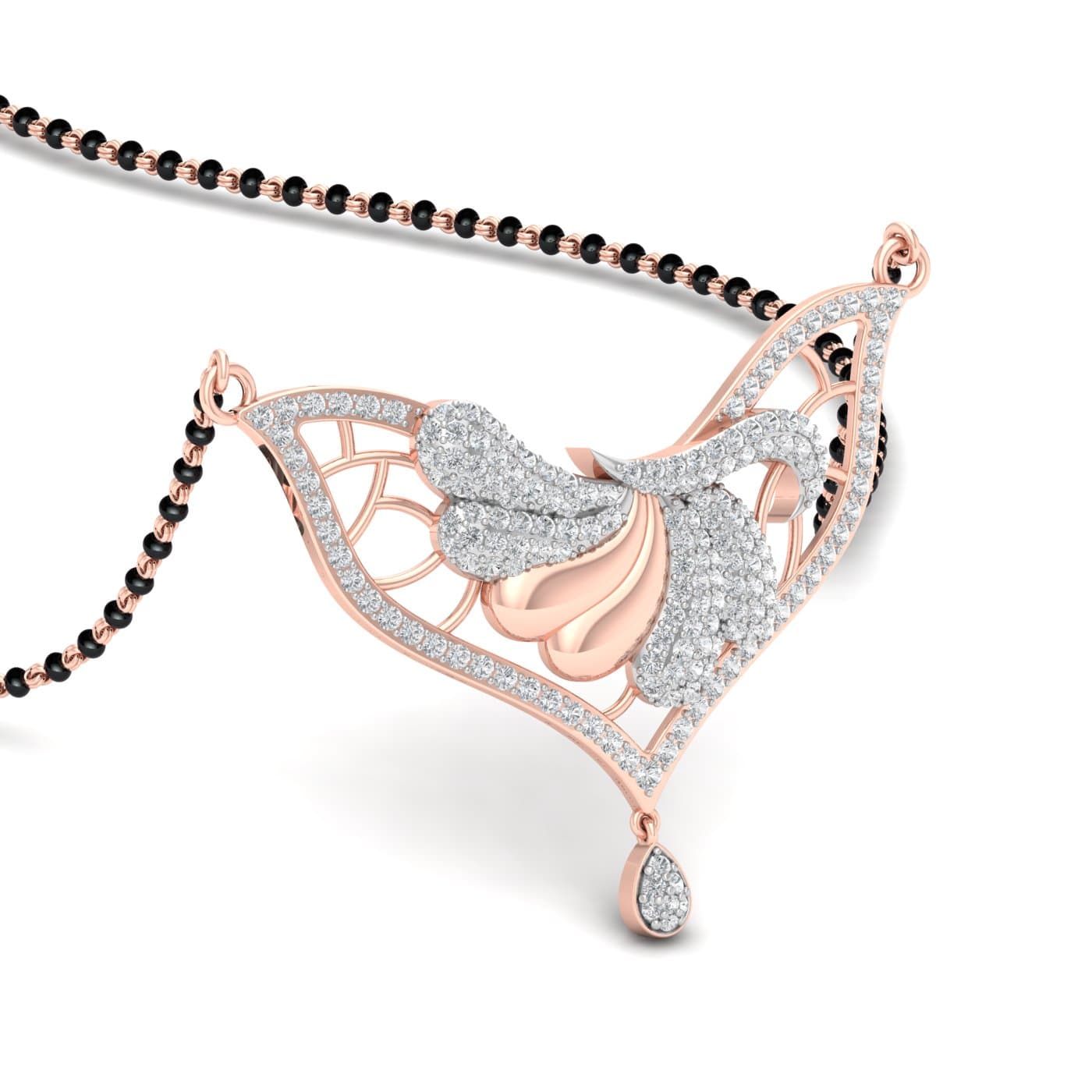 Jasmine Stylish Diamond Mangalsutra