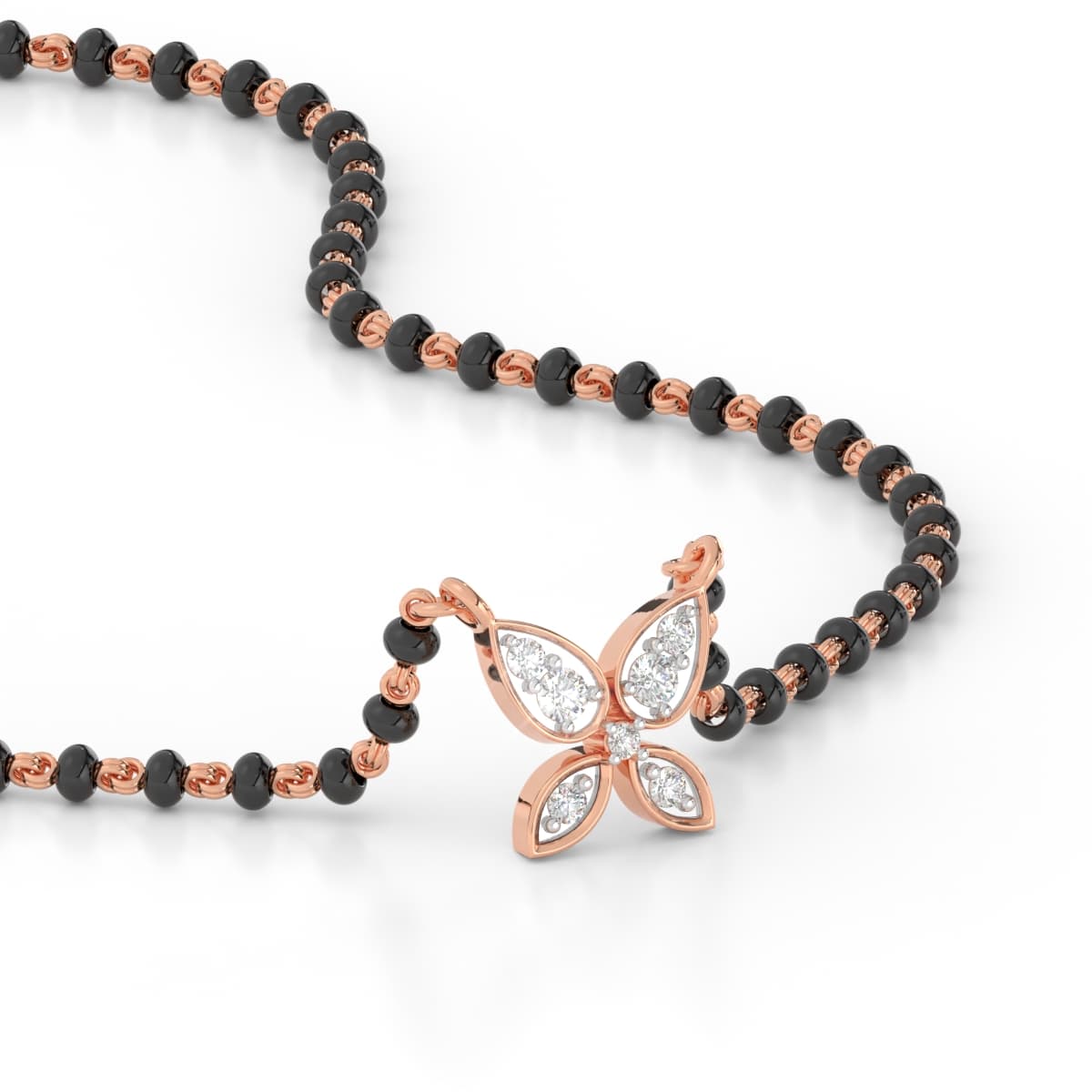 Butterlove Diamond Mangalsutra