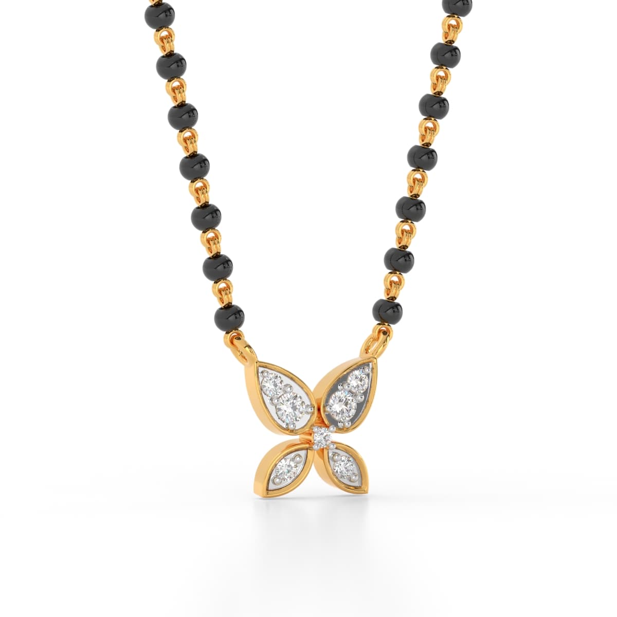 Butterlove Diamond Mangalsutra