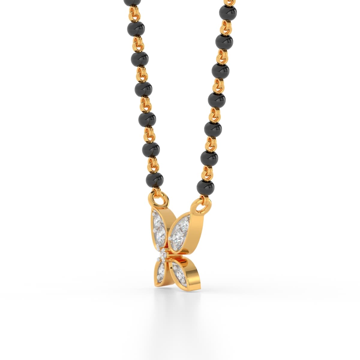 Butterlove Diamond Mangalsutra