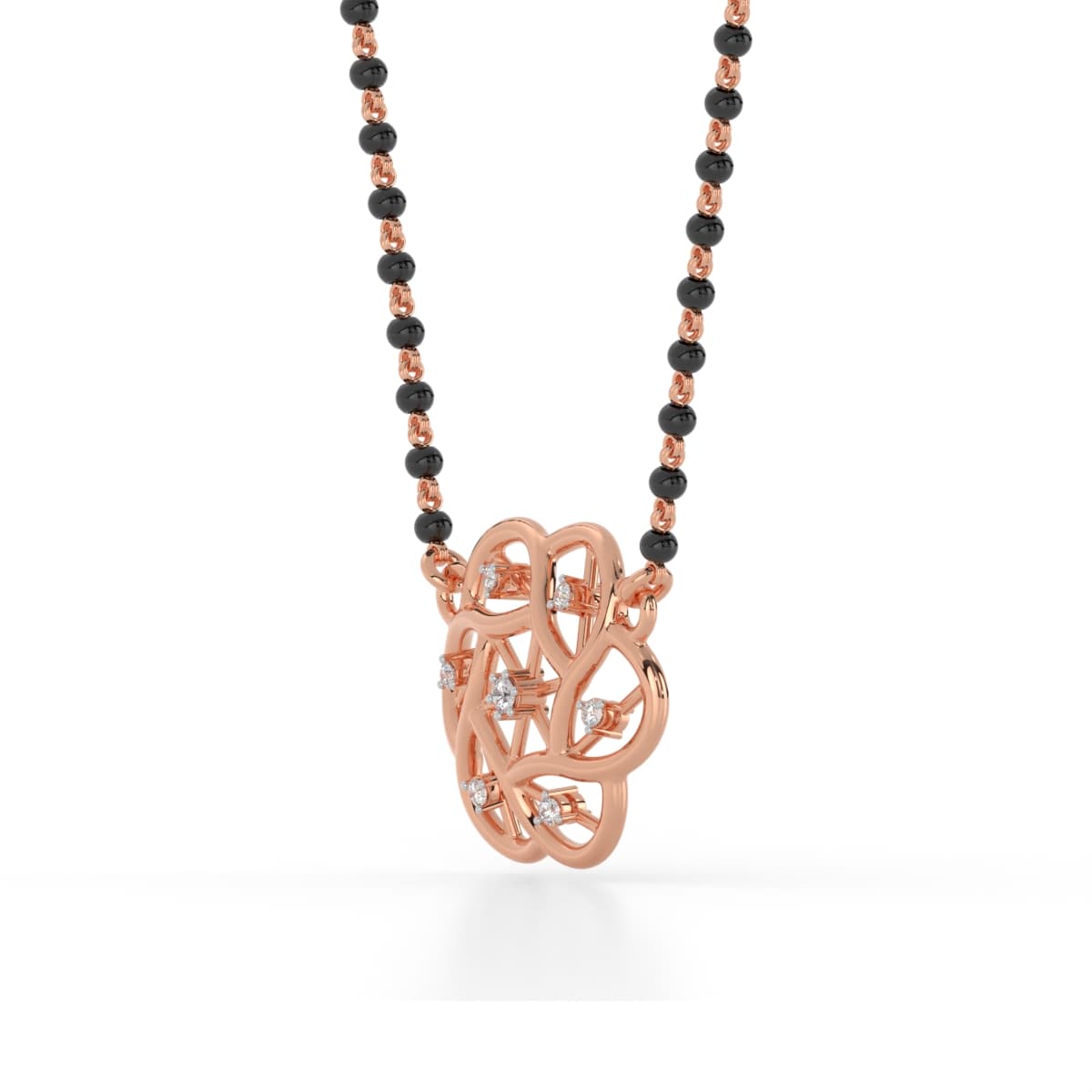 Blossom Affection Diamond Mangalsutra