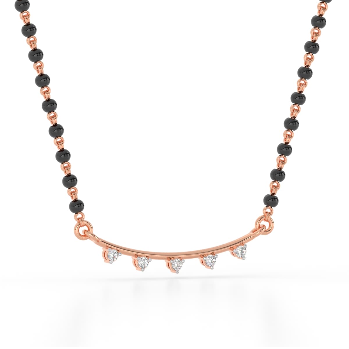 Matched Together Diamond Mangalsutra