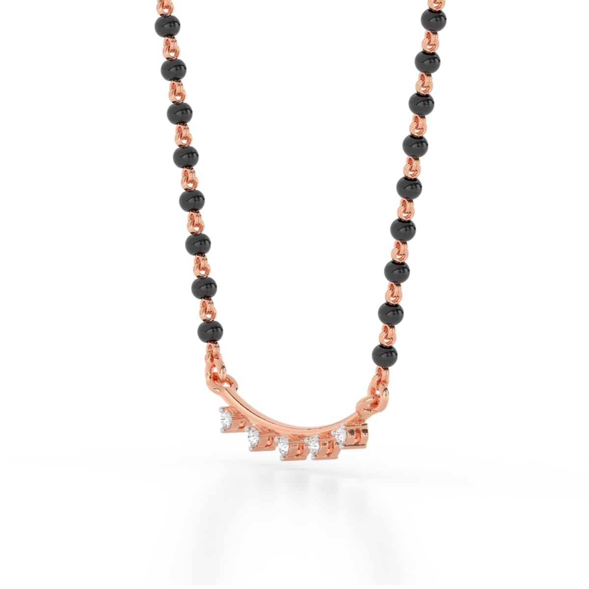 Matched Together Diamond Mangalsutra