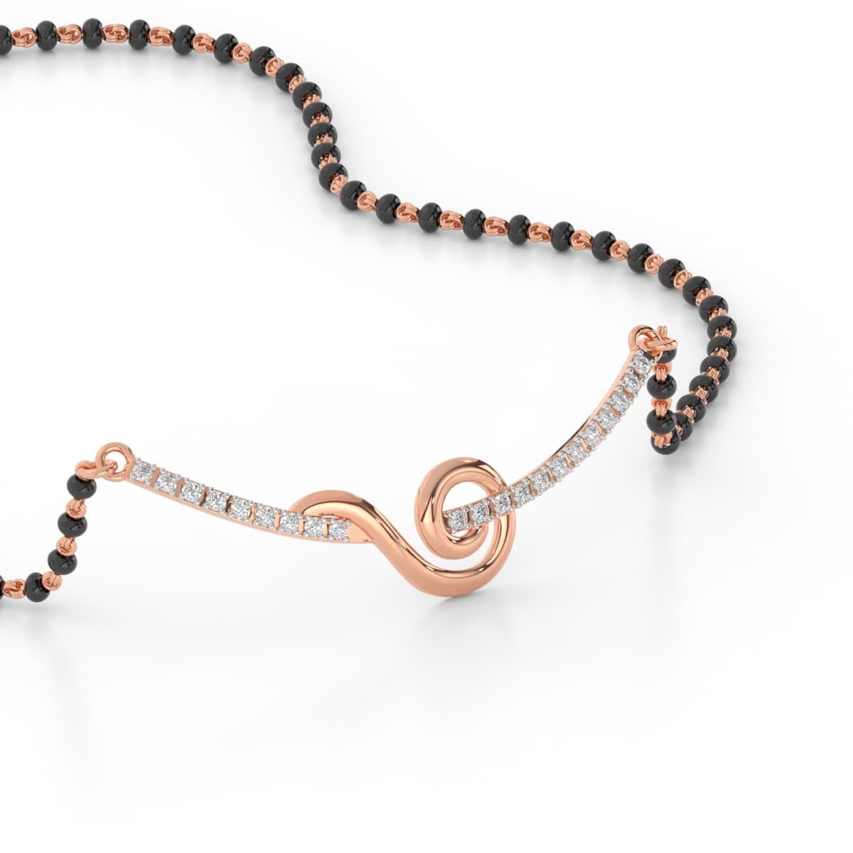 Tie Two Souls Diamond Mangalsutra
