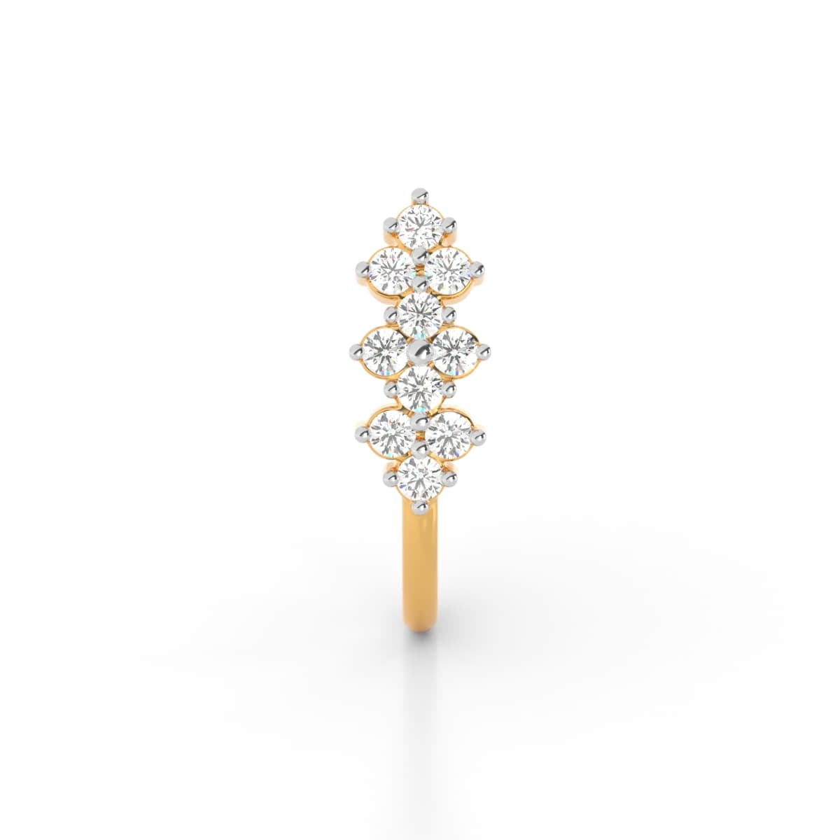 Fancy Diamond Nosepin