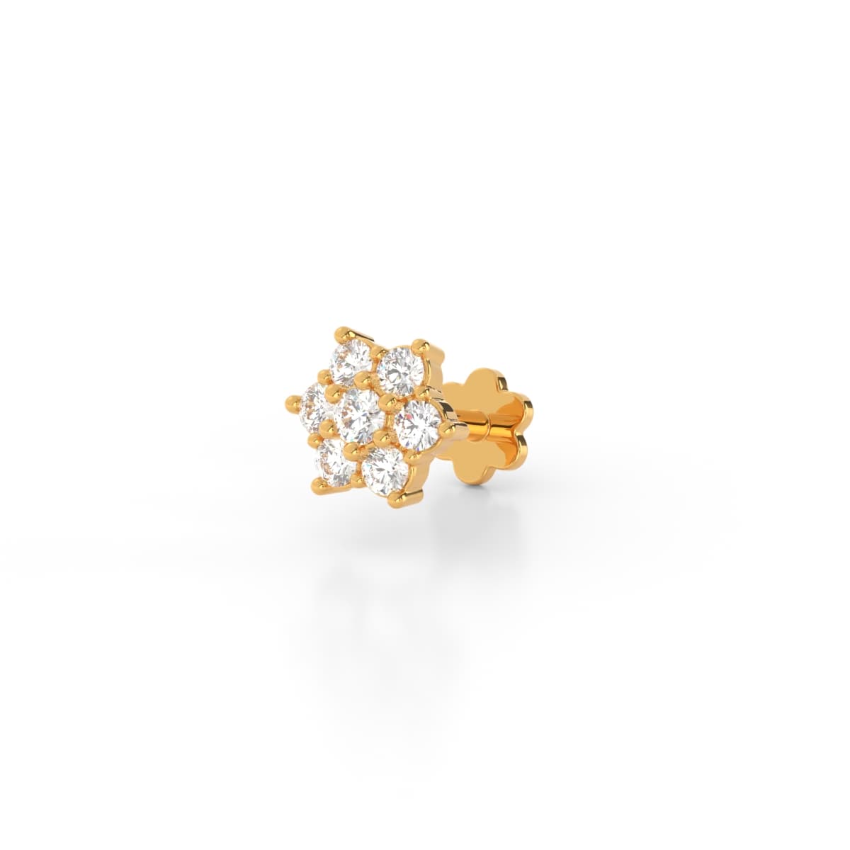 Lotus Diamond Nosepin