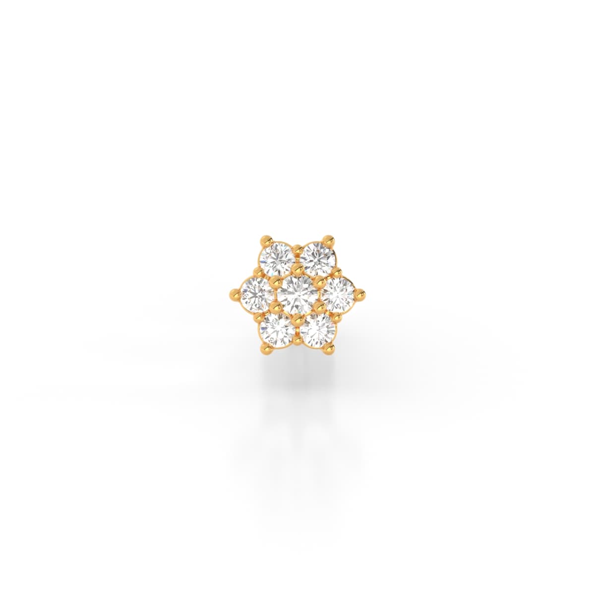 Lotus Diamond Nosepin