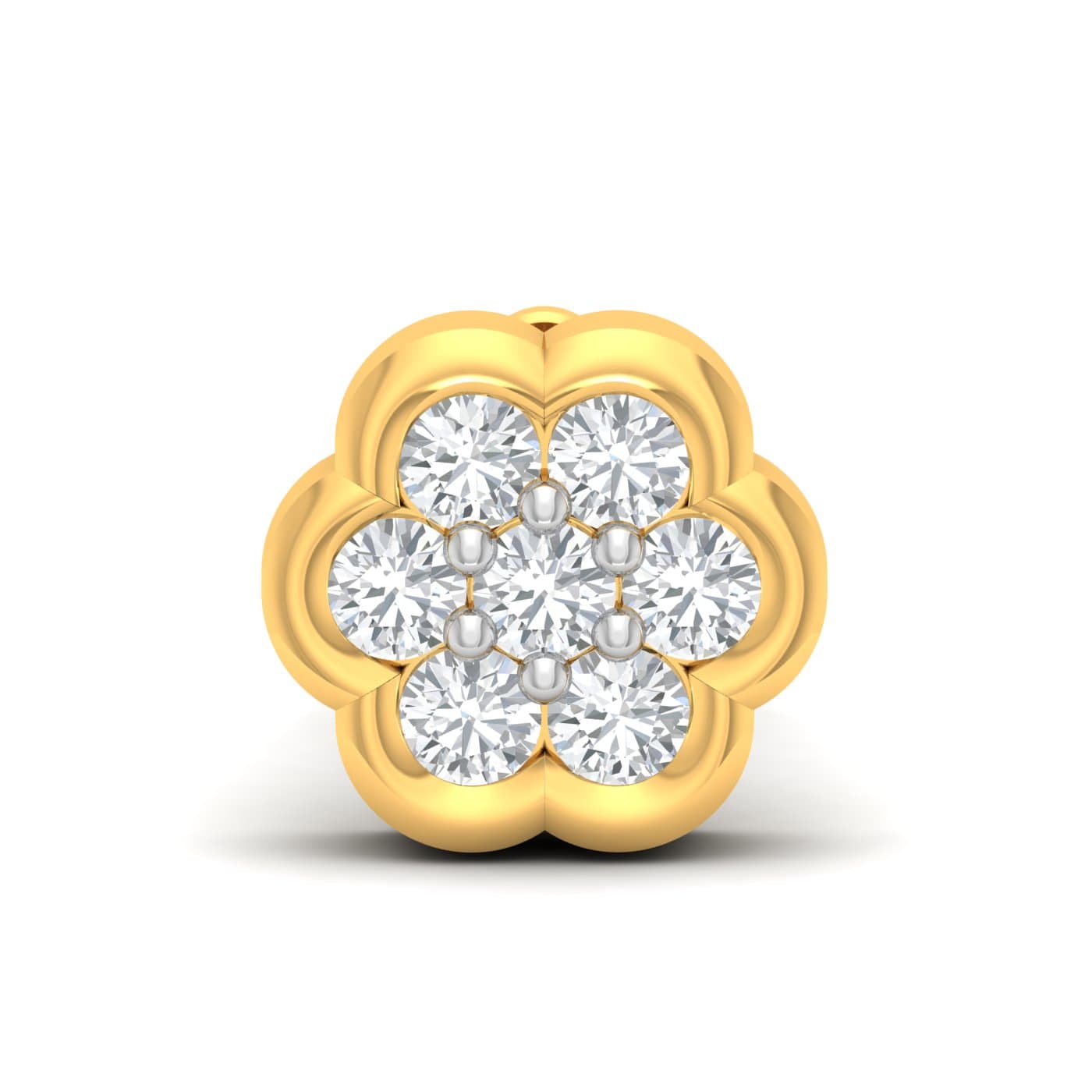 Simonetta Floral Diamond Nosepin