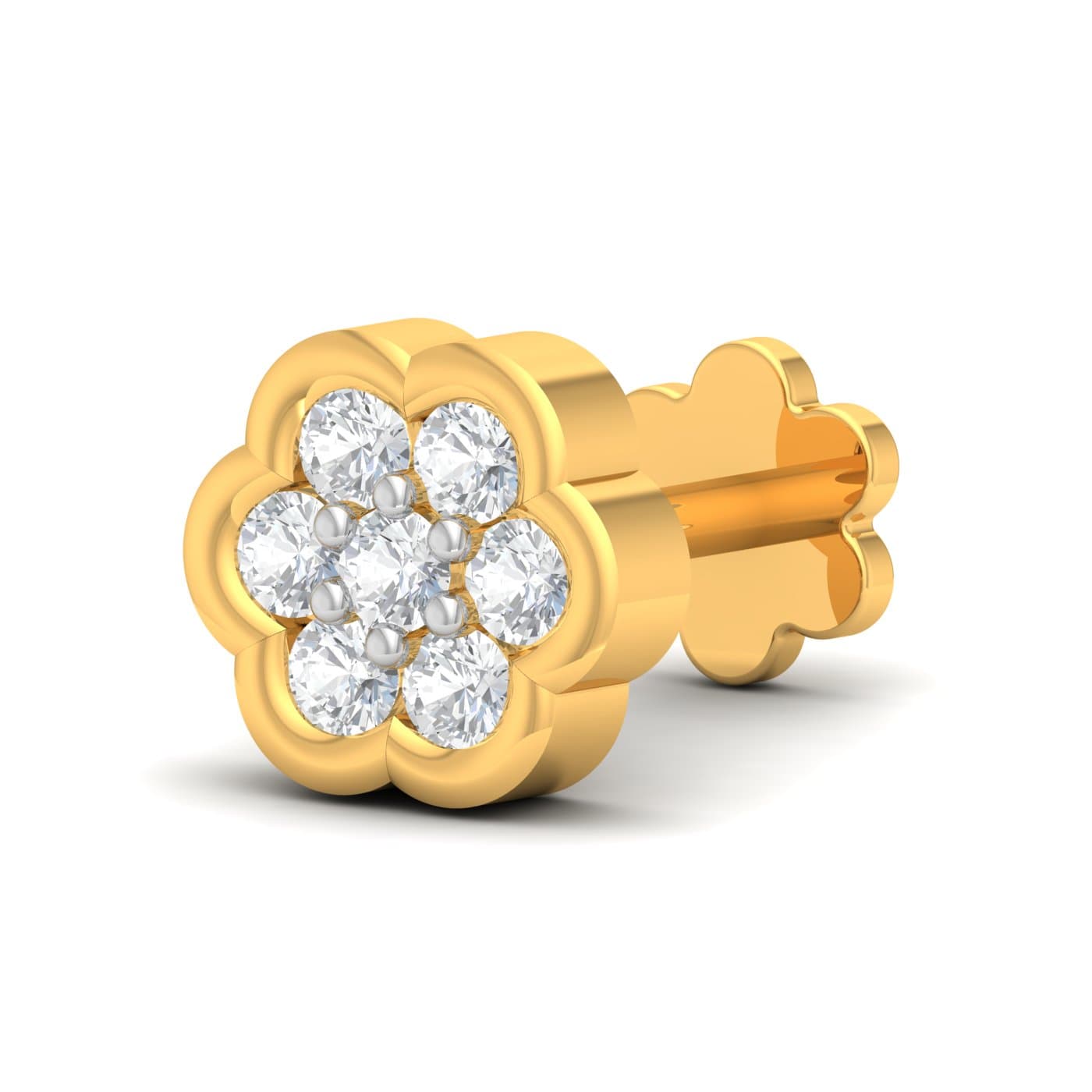 Simonetta Floral Diamond Nosepin