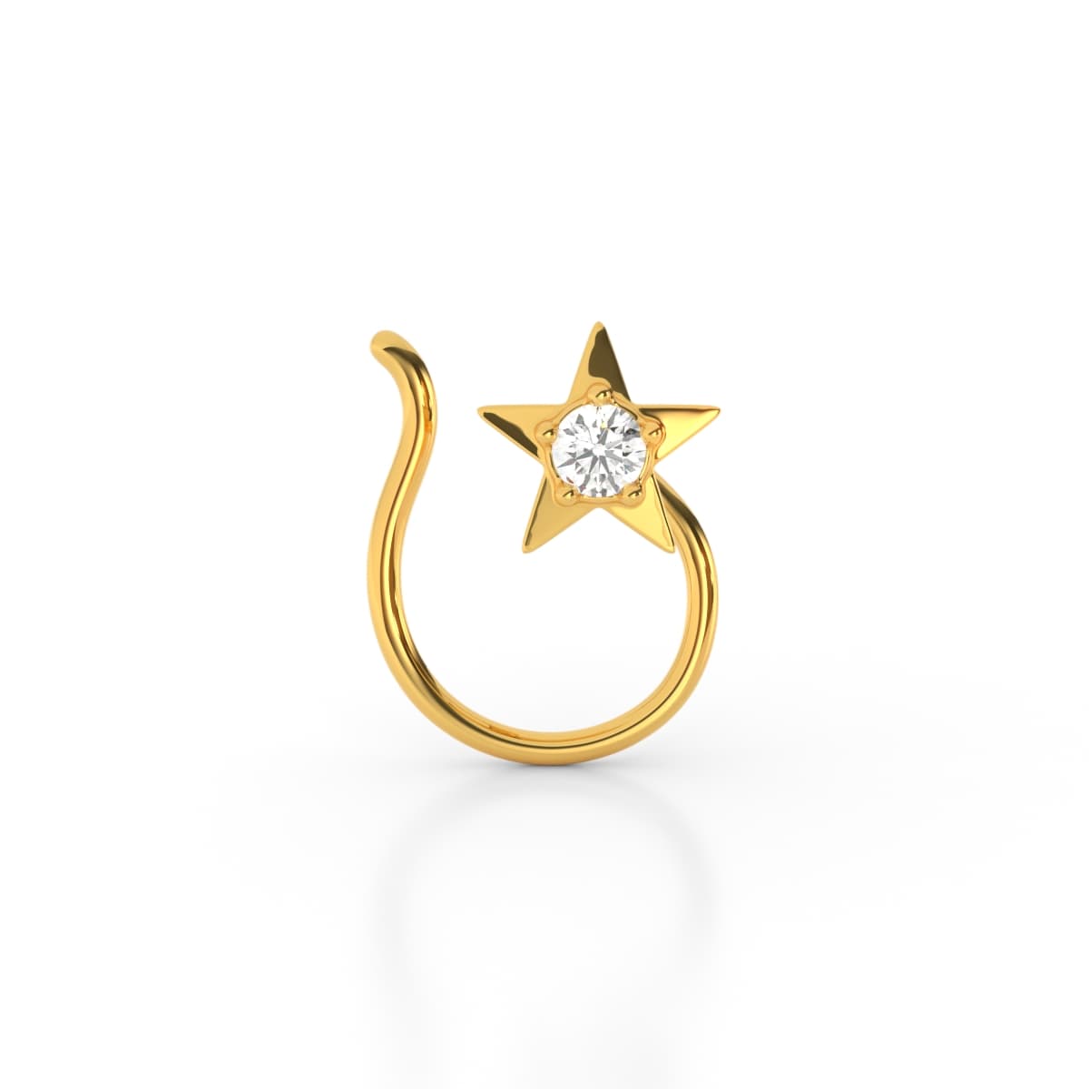 Vivian Star Diamond Nosepin