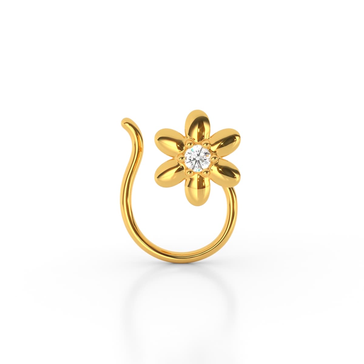 Ariana Flower Diamond Nosepin