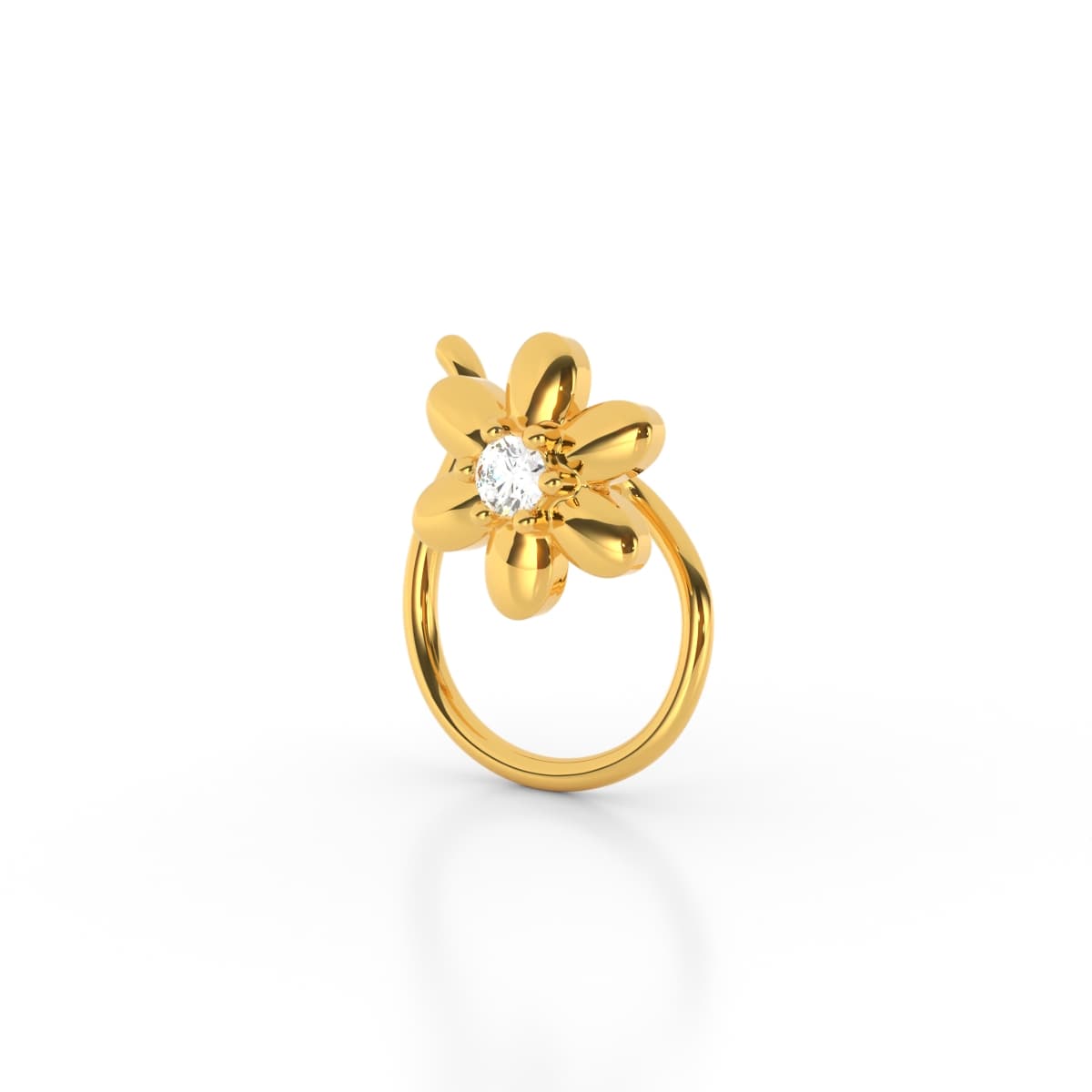Ariana Flower Diamond Nosepin