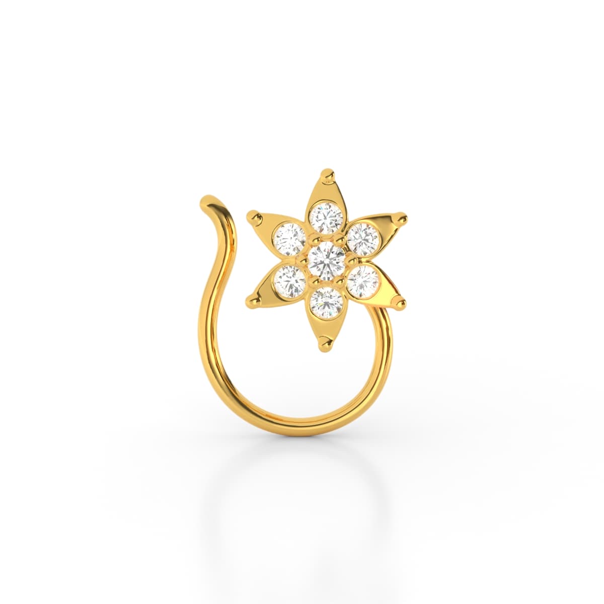 Prime Rose Diamond Nosepin