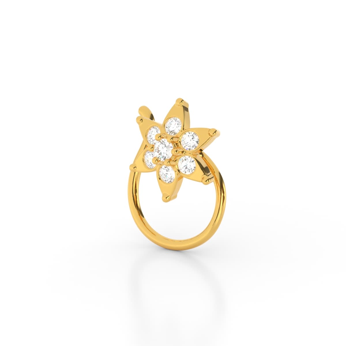 Prime Rose Diamond Nosepin
