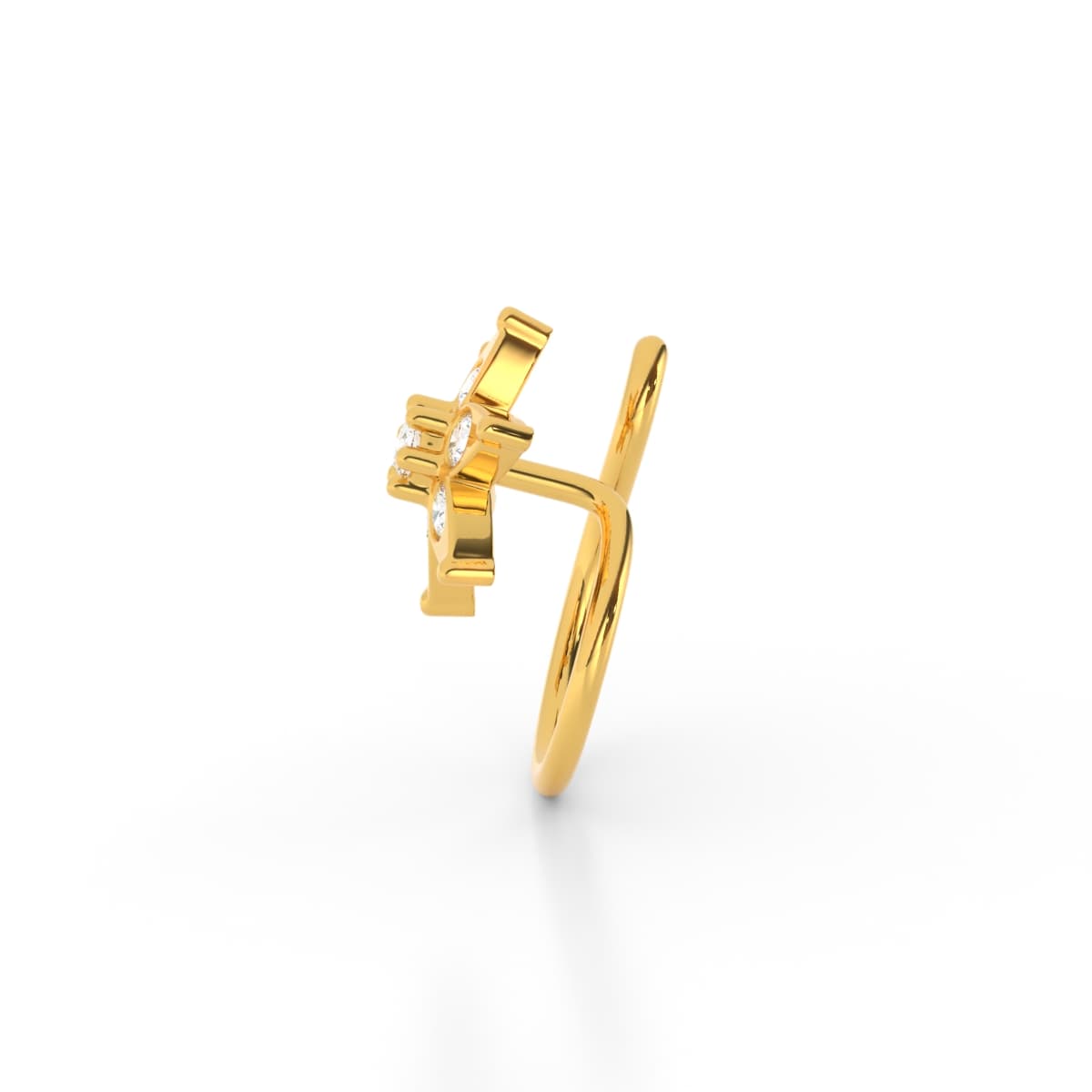 Prime Rose Diamond Nosepin