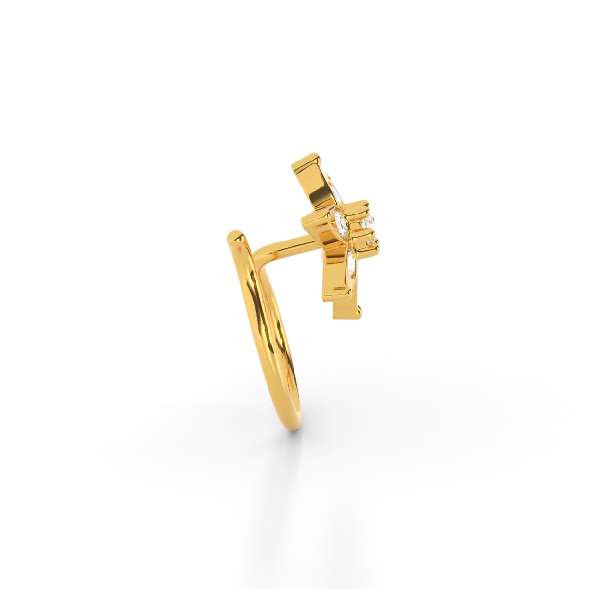 Prime Rose Diamond Nosepin