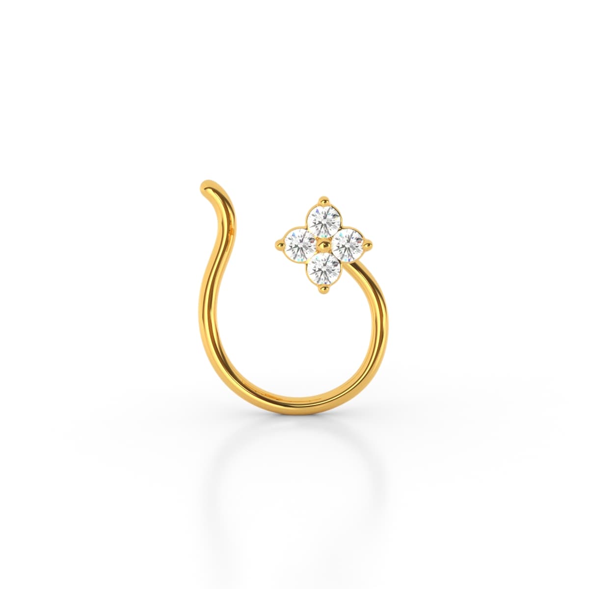 Bhavya Bloom Diamond Nosepin