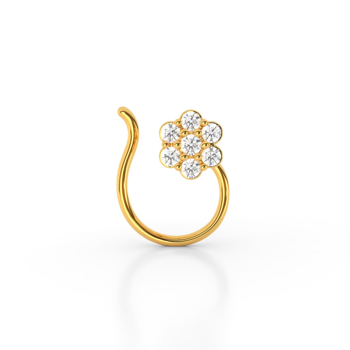 Kriti Floret Diamond Nosepin