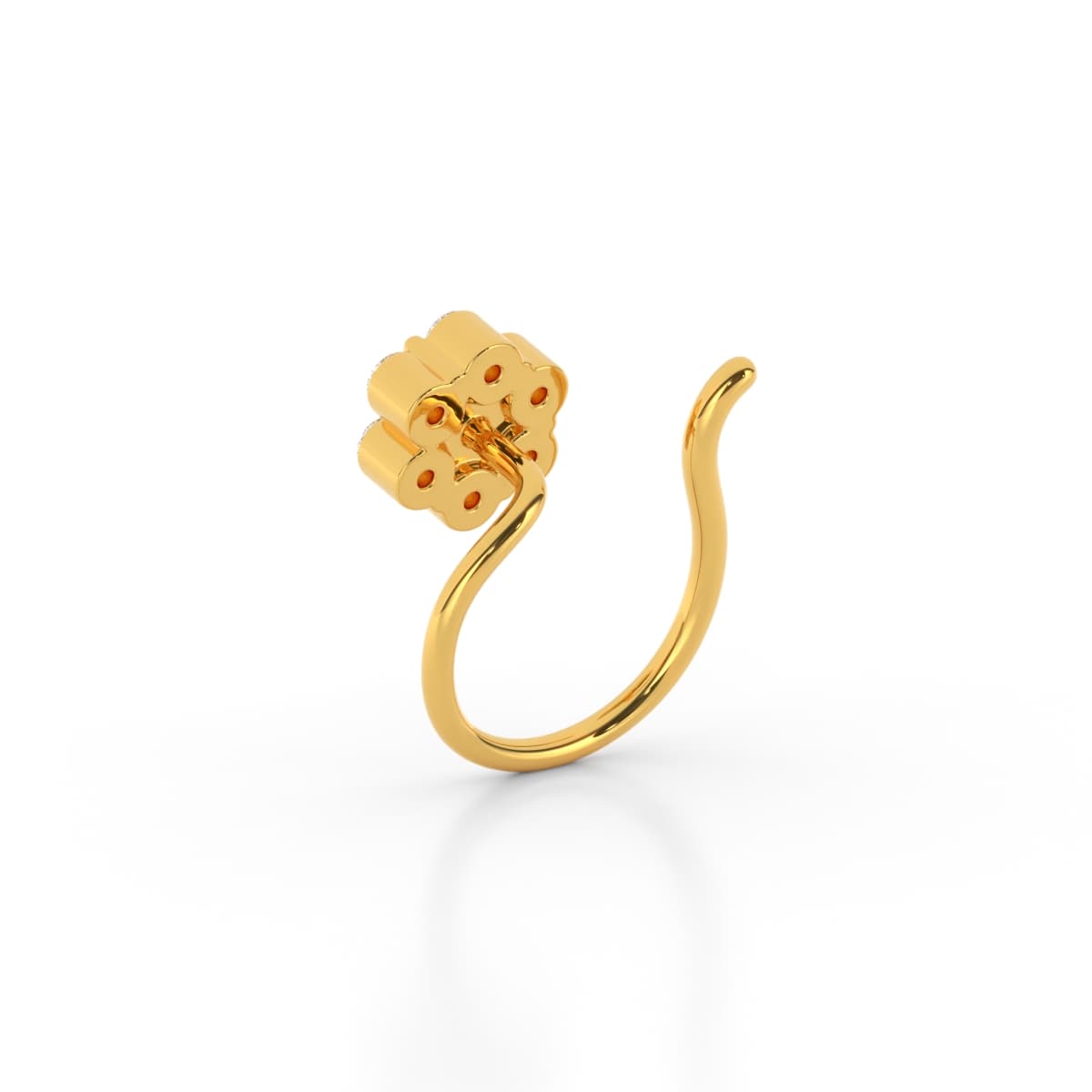 Kriti Floret Diamond Nosepin