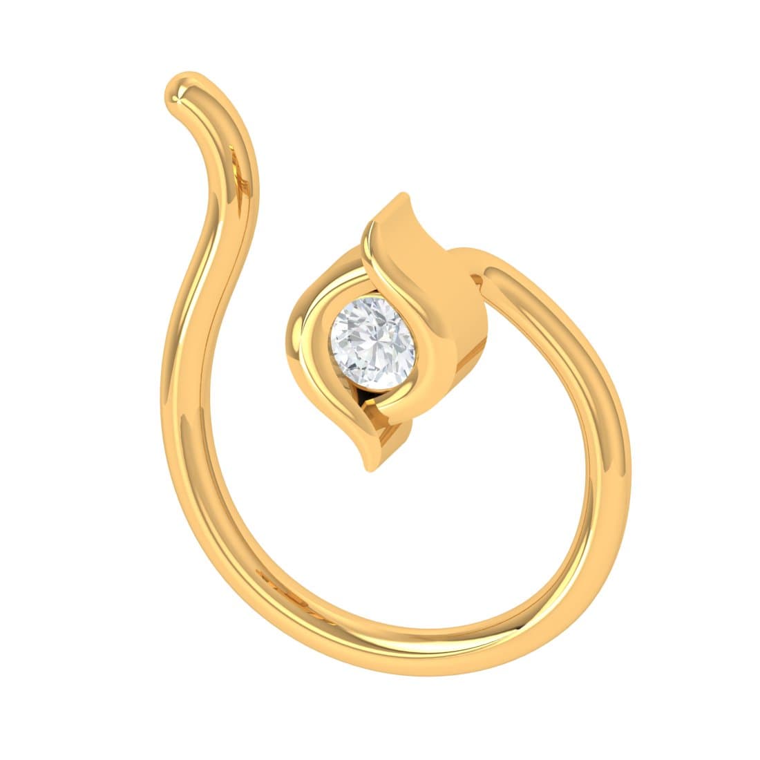June Dazzle Diamond Nosepin
