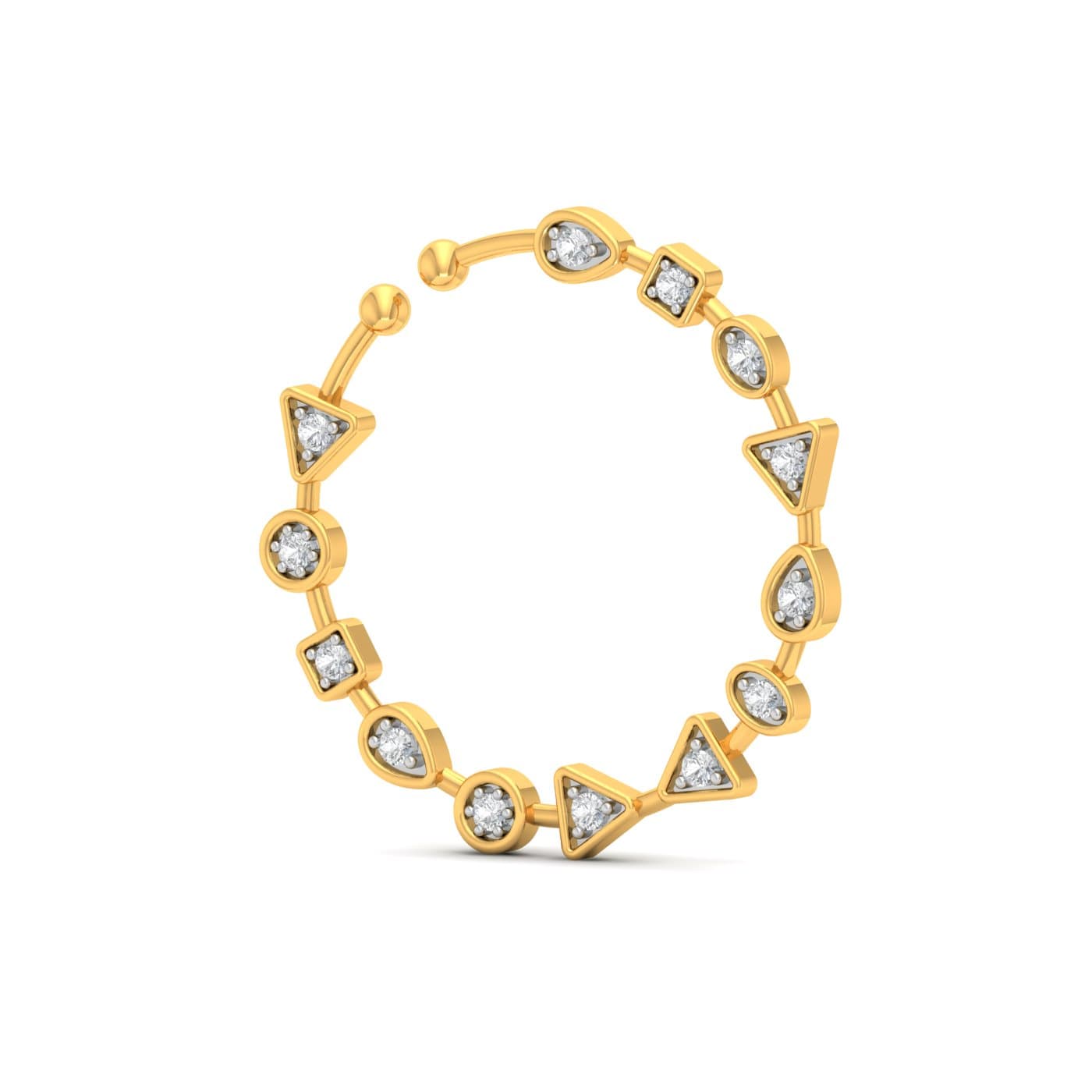 Gomti Diamond Nosering