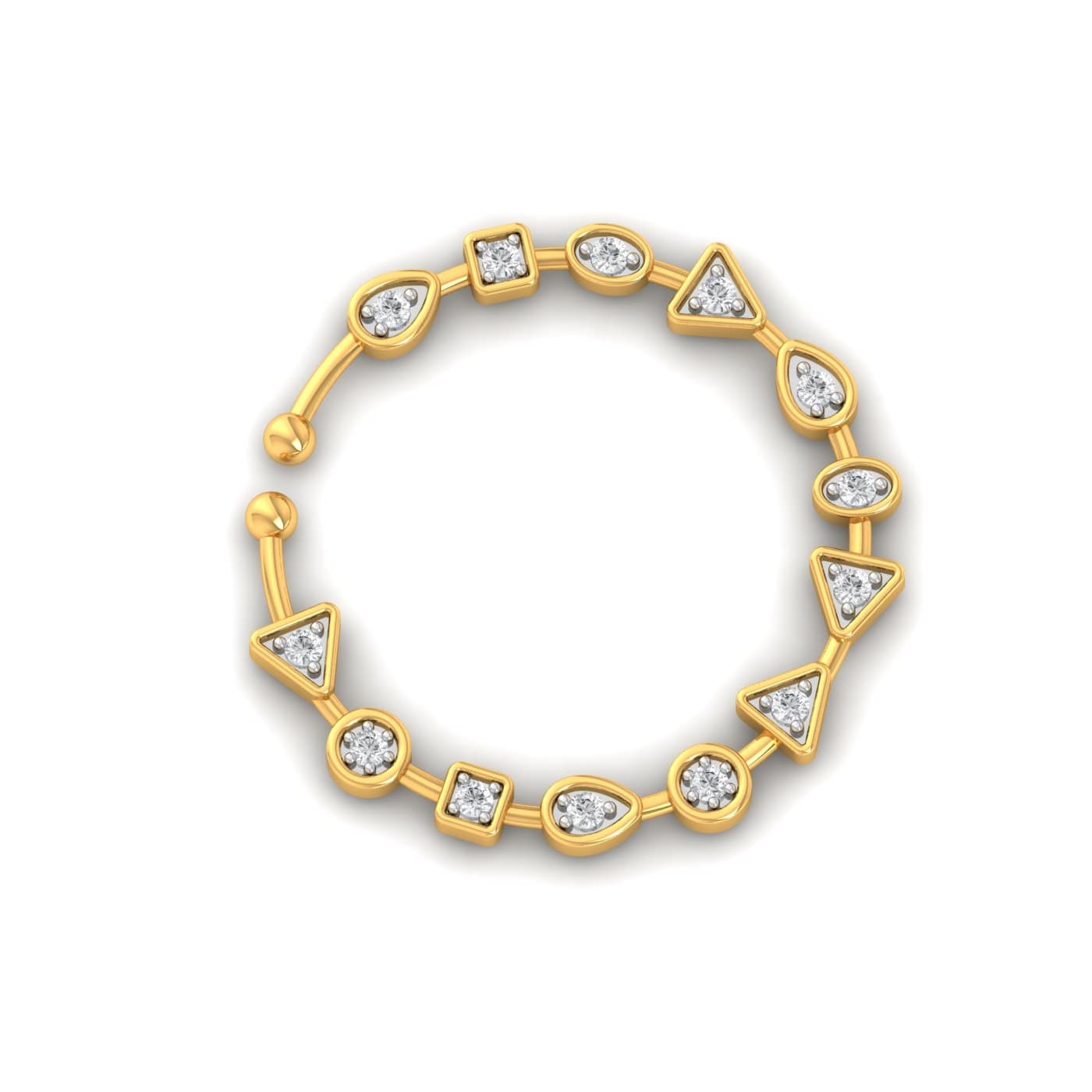 Gomti Diamond Nosering