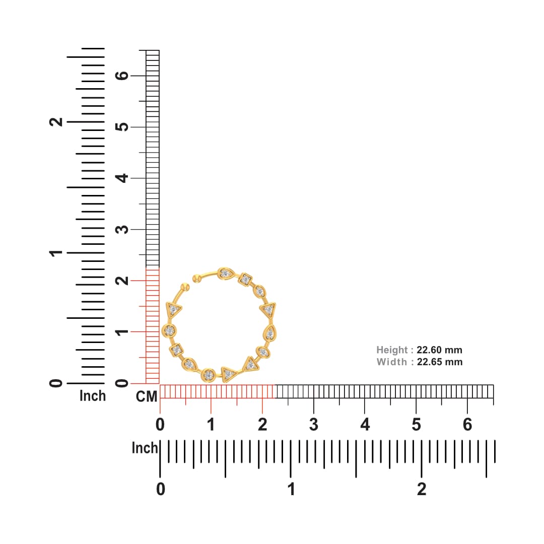 Gomti Diamond Nosering