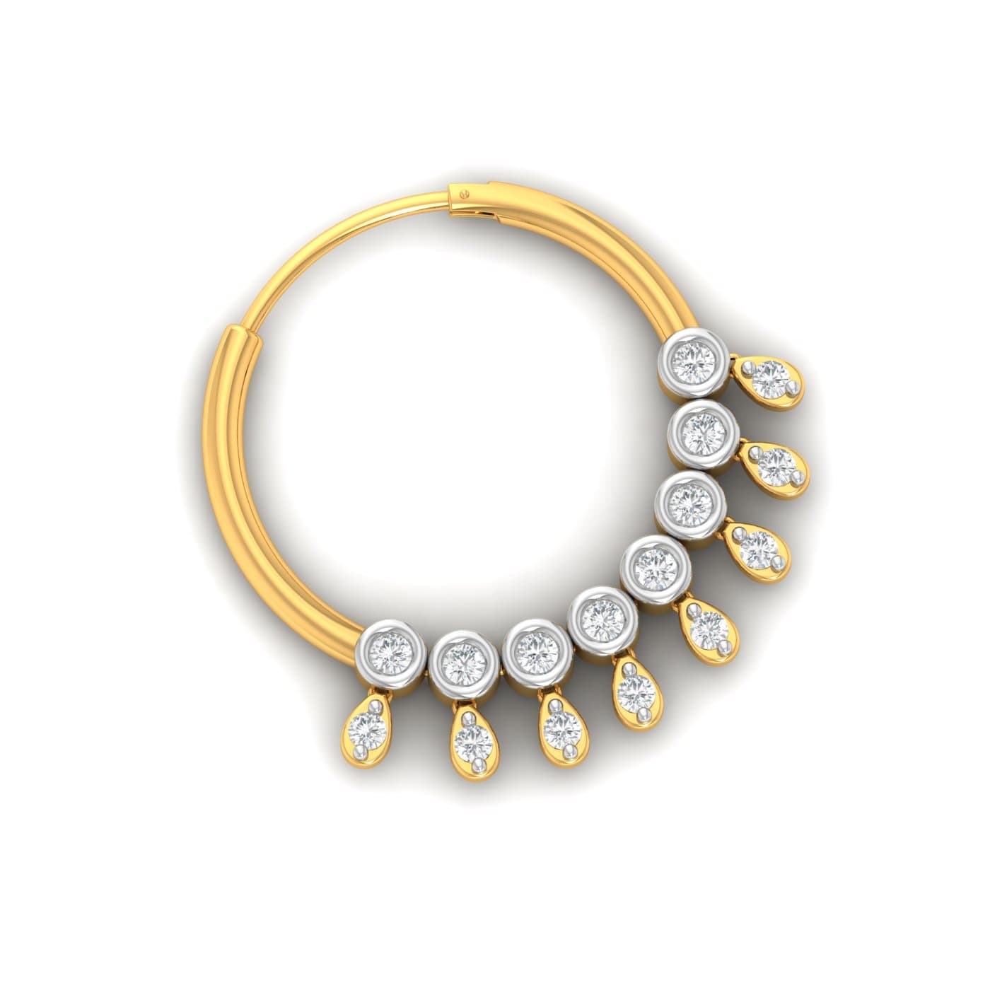 Khushpreet Diamond Nosering