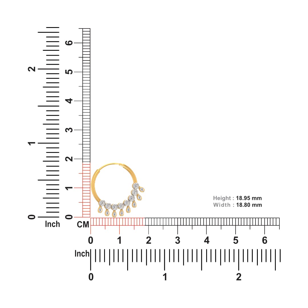Khushpreet Diamond Nosering