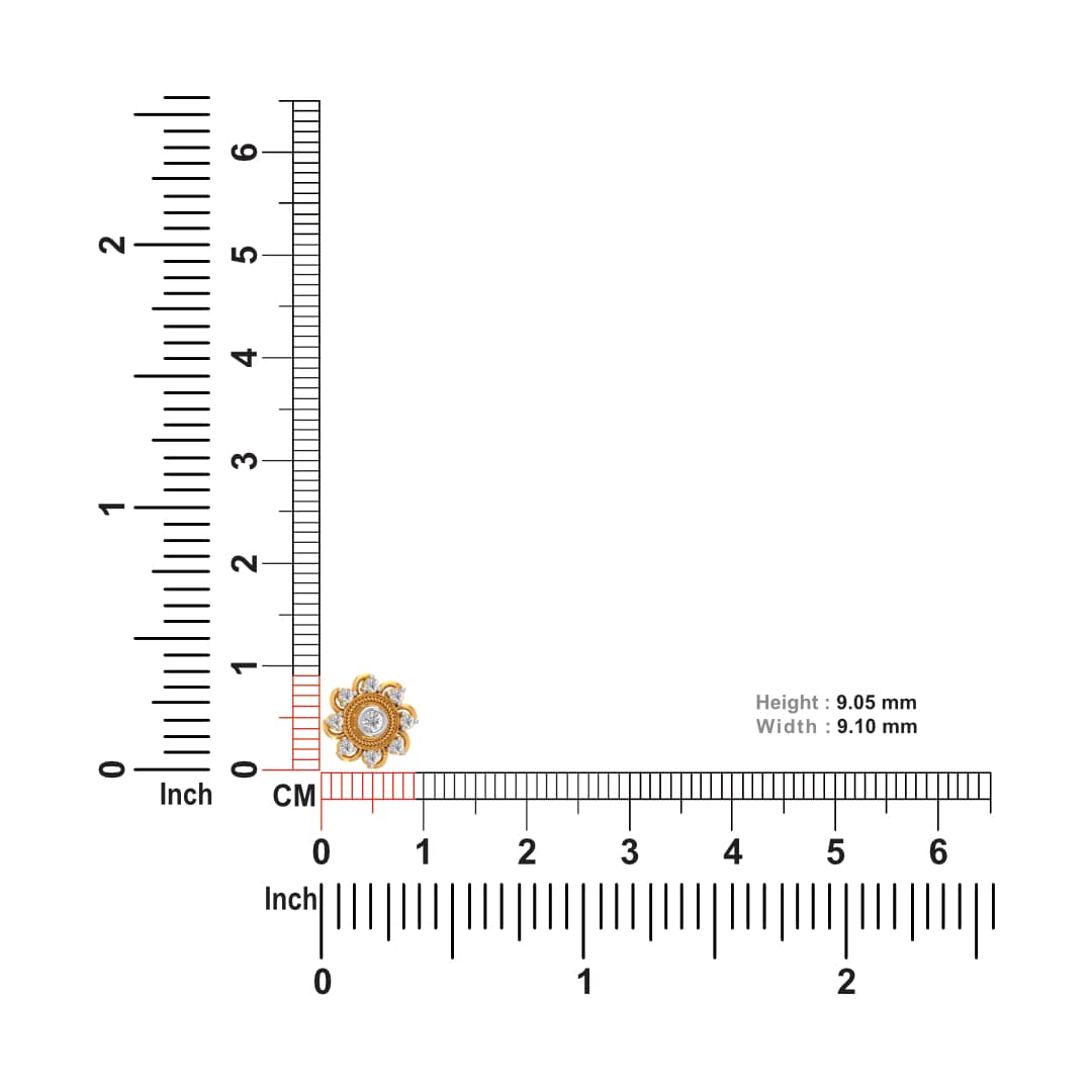 Gurleen Screw Nose Pin