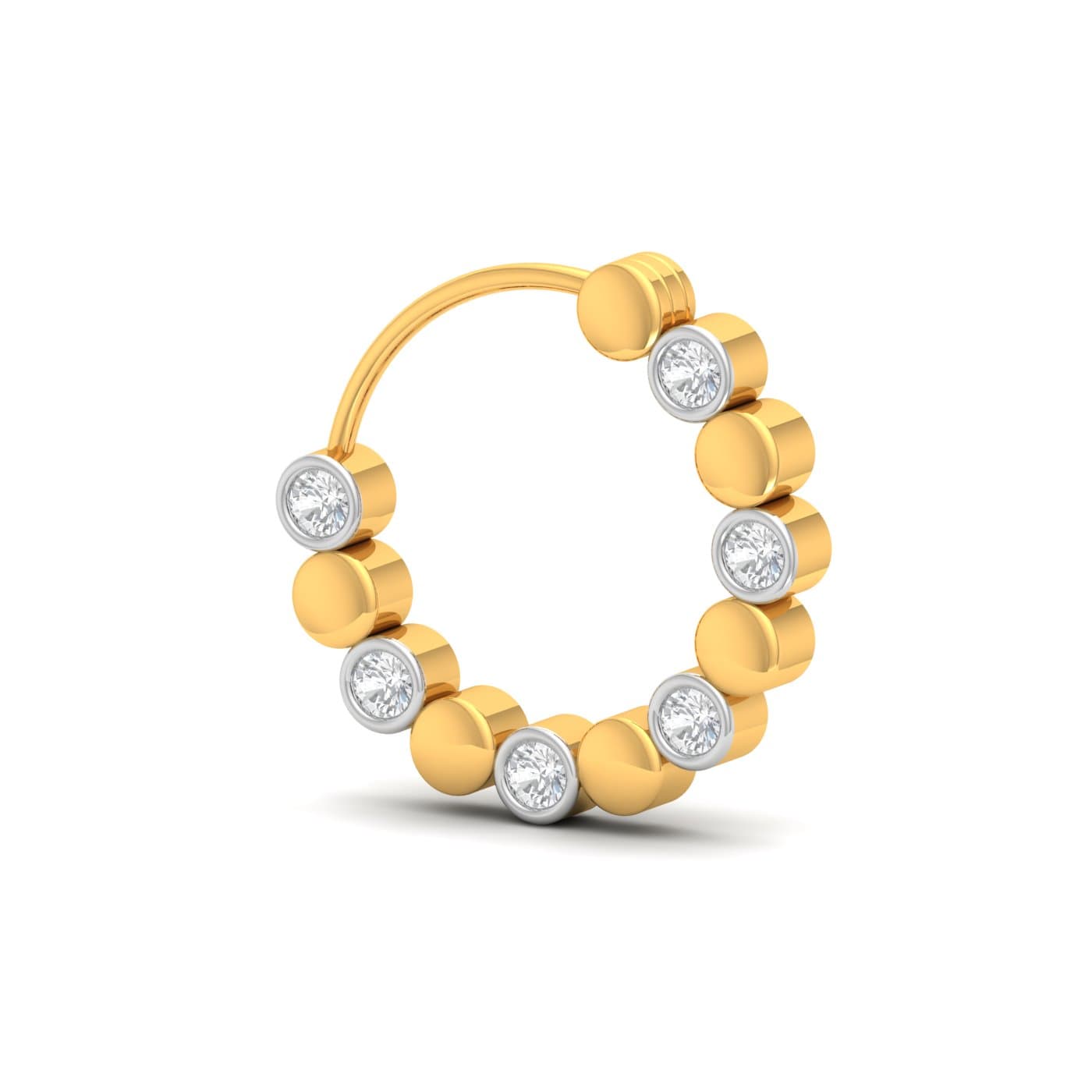 Rasleen Diamond Nose Ring