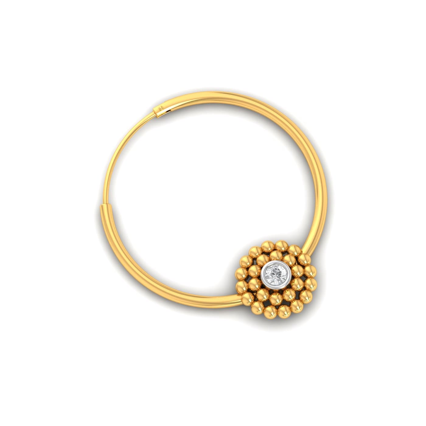 Rajput Diamond Nose Ring